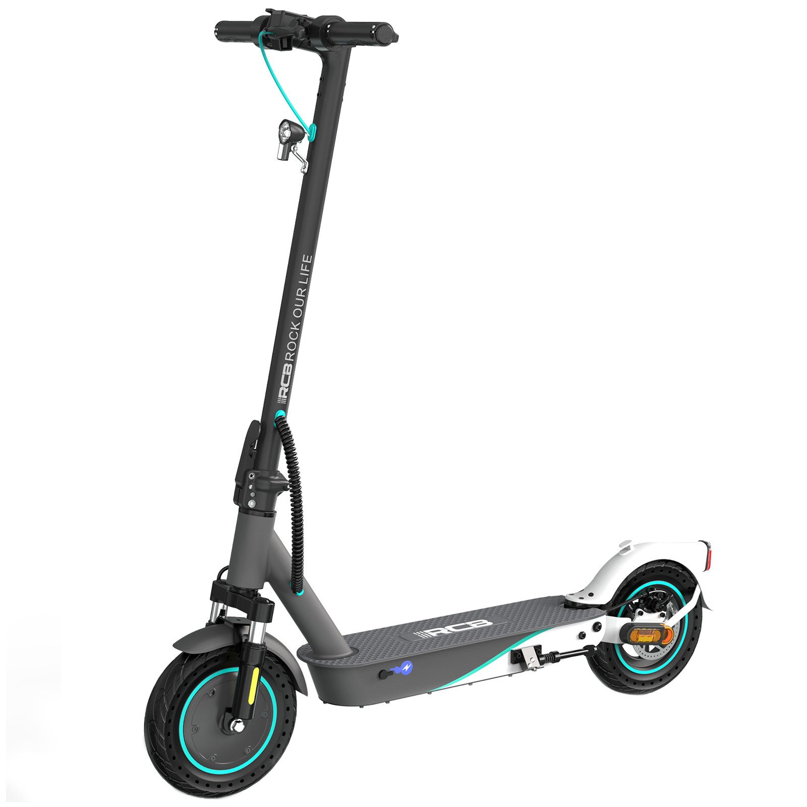 E-Scooter EV10KP mit Straßenzulassung (ABE), Komfortable Stoßdämpfung, APP