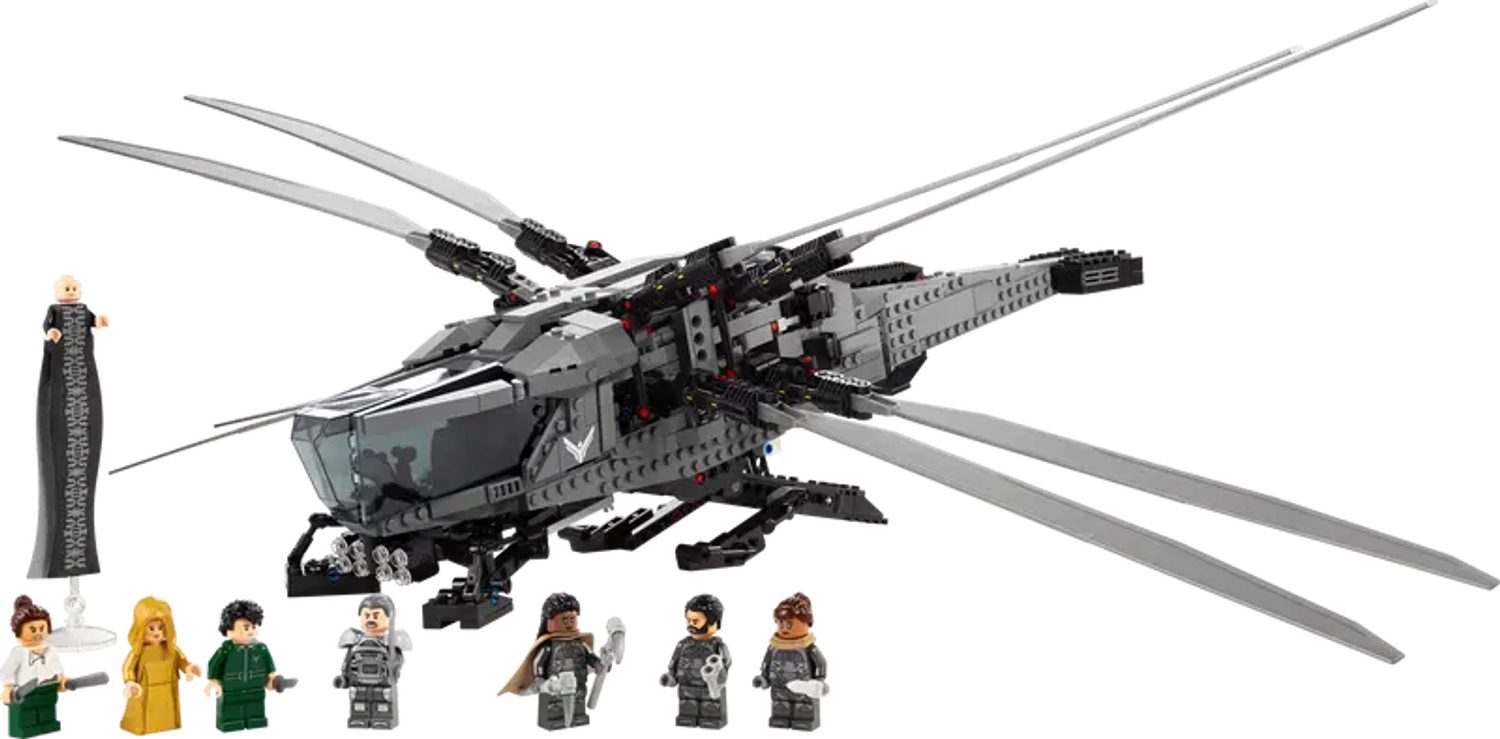 LEGO® Icons LEGO® Icons Dune Atreides Royal Ornithop Konstruktionsspielsteine, (LEGO® Icons Dune Atreides Royal Ornithop, Klemmbausteine), Made in Europe