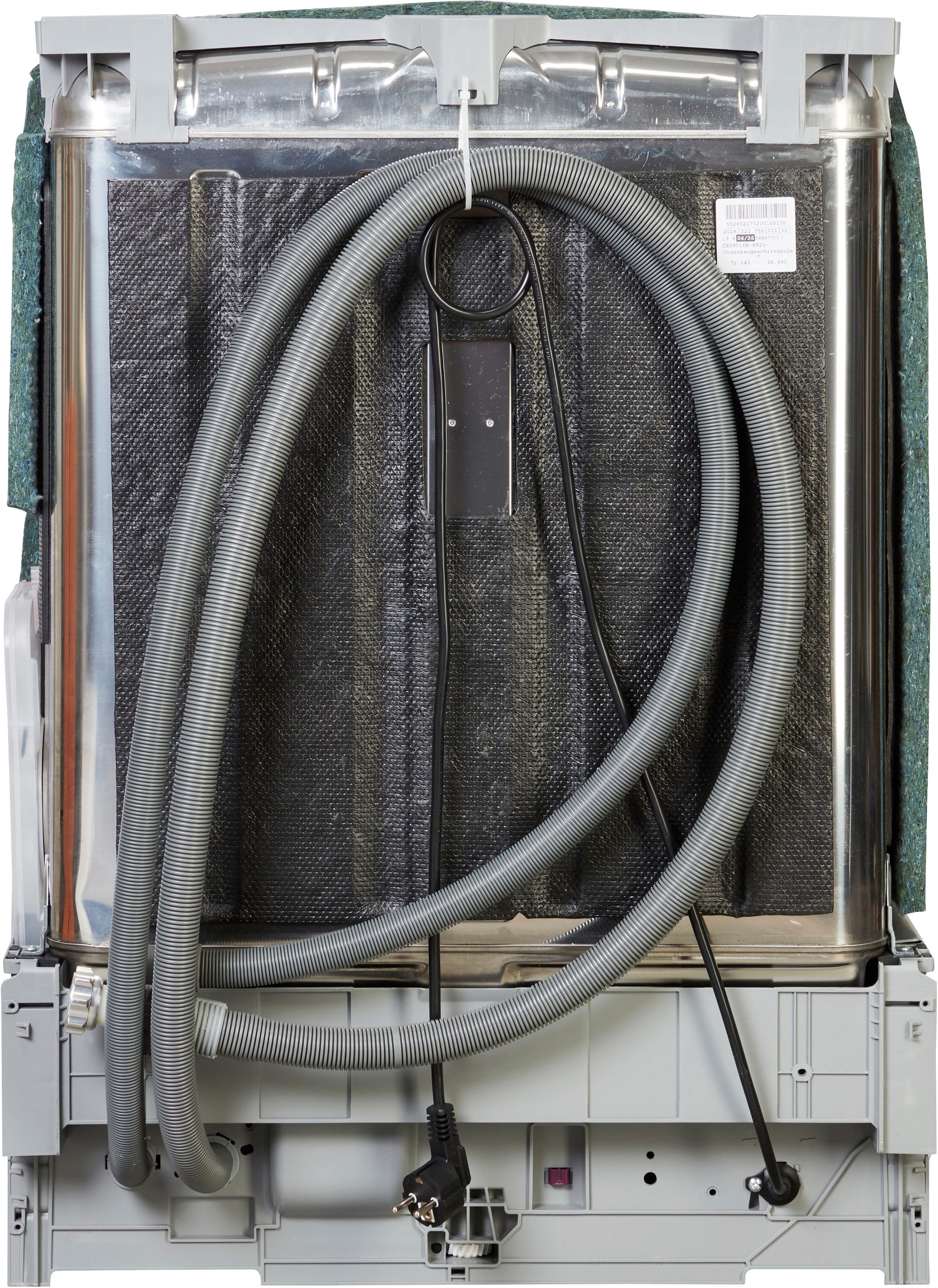 GORENJE Unterbaugeschirrspüler GU663C95X, 9,4 l, 16 Maßgedecke, 16 Maßgedecke, auto. Türöffnung, Besteckschublade – Bild 5 von 5
