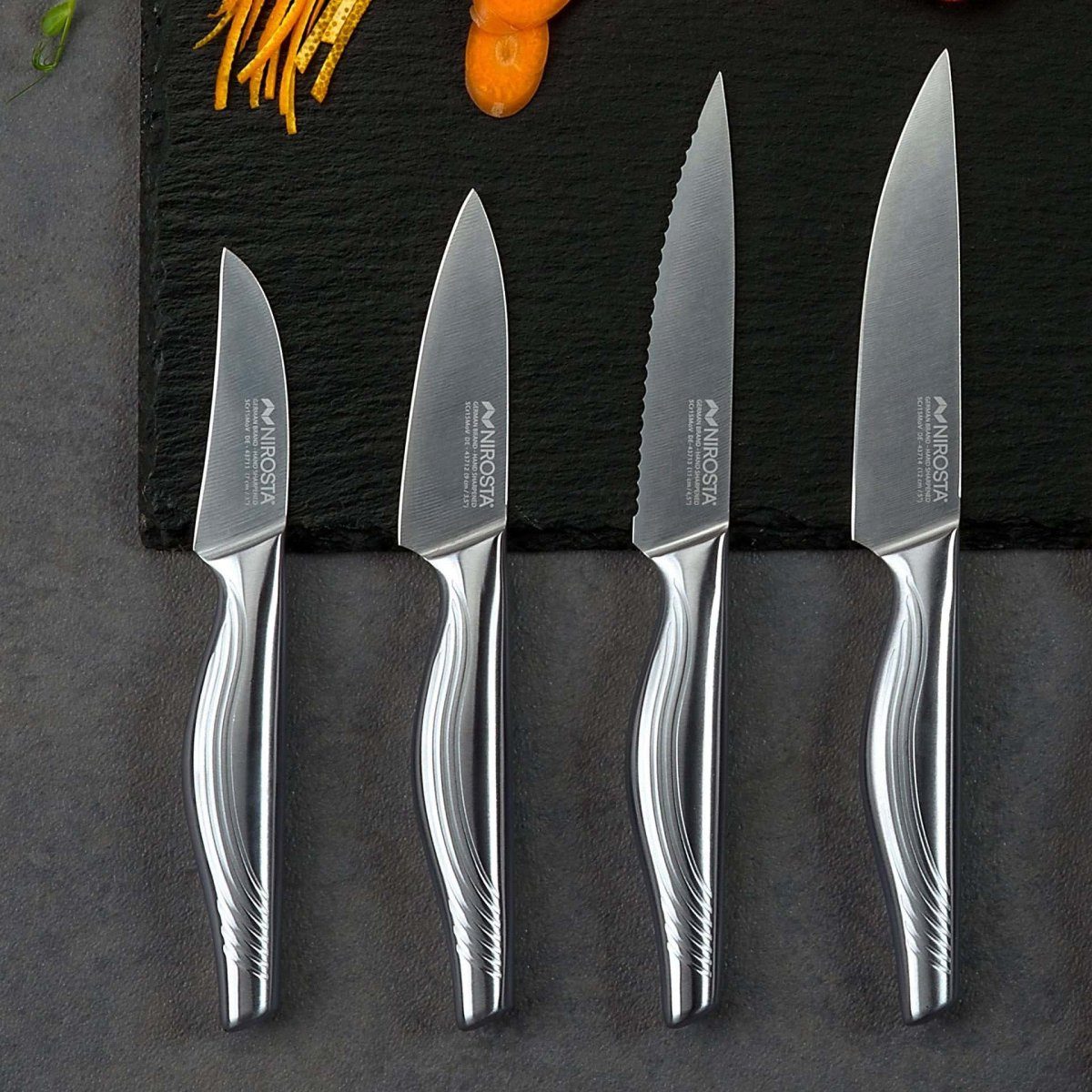 Nirosta Messer-Set AMAZON-Set Nirosta Swing klein