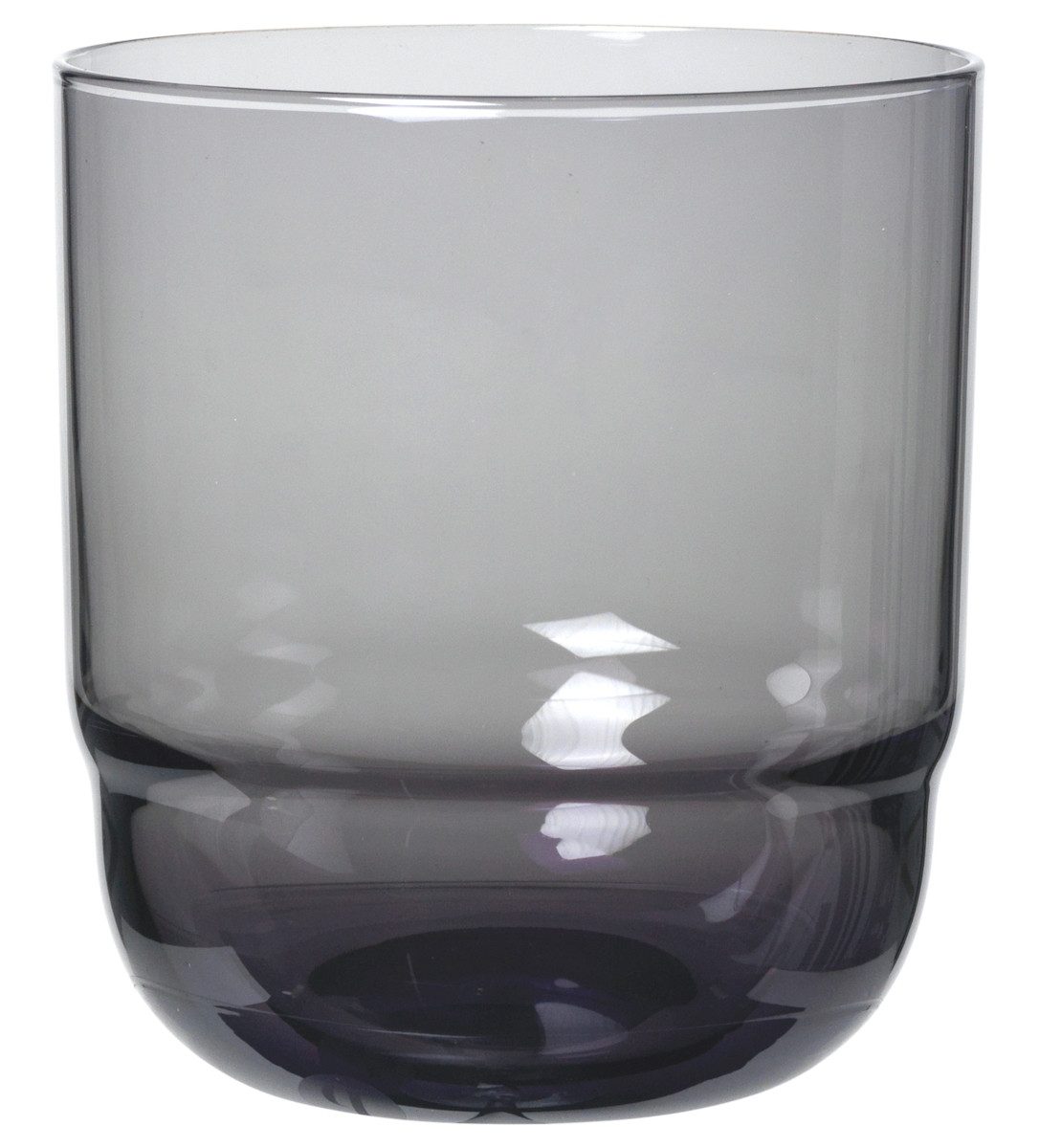 Broste Copenhagen Gläser-Set NORDIC BISTRO Trinkglas smoke 0,2 l, Glas, mundgeblasen