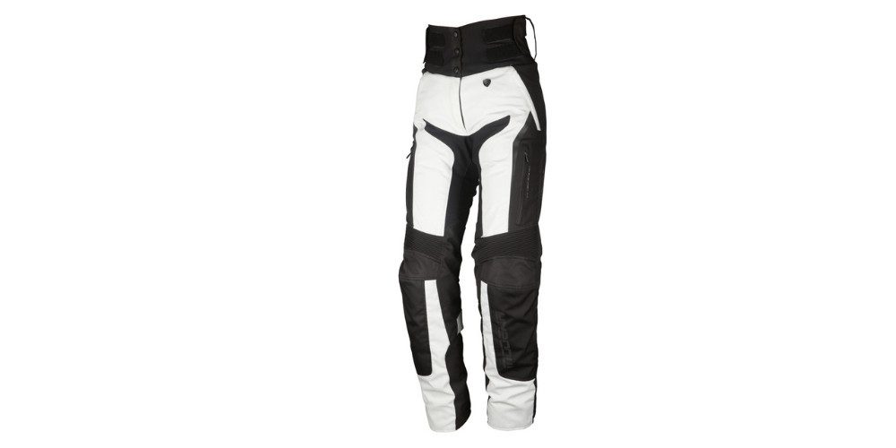 Modeka Motorradhose Elaya Damen Motorrad Textilhose Atmungsaktiv winddicht protektoren