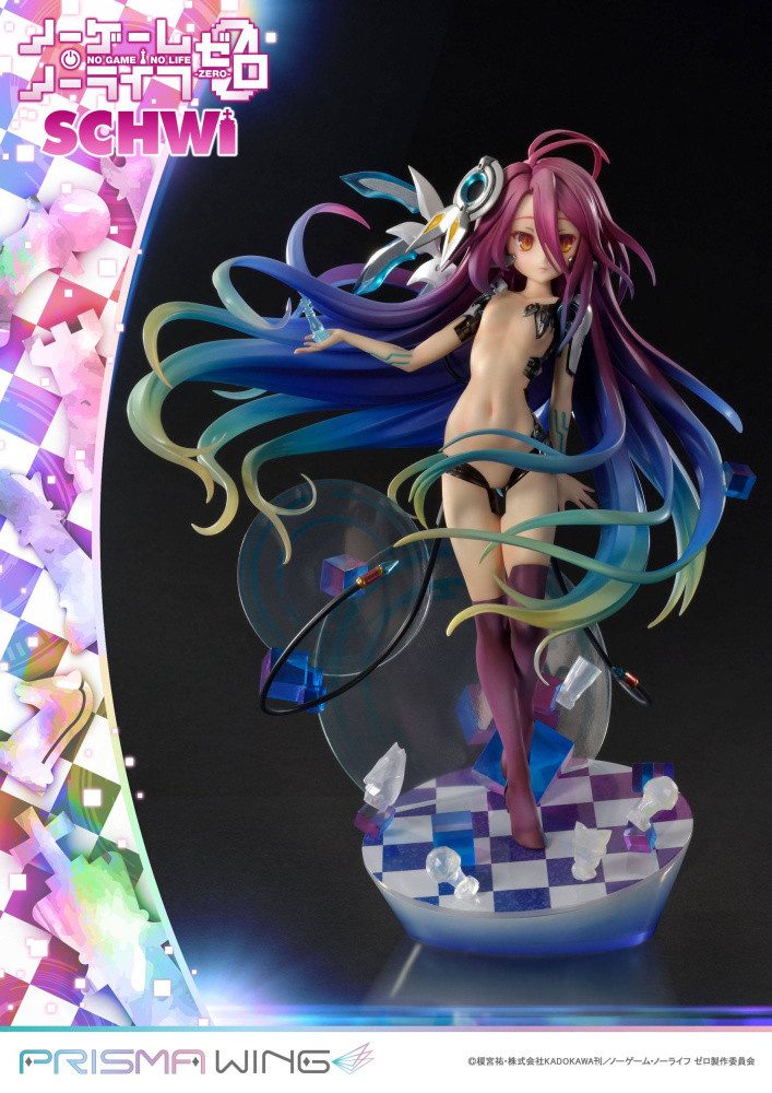 Prime 1 Studio Erotik-Actionfigur No Game No Life Prisma Wing PVC Statue 1/7 Schwi 26 cm