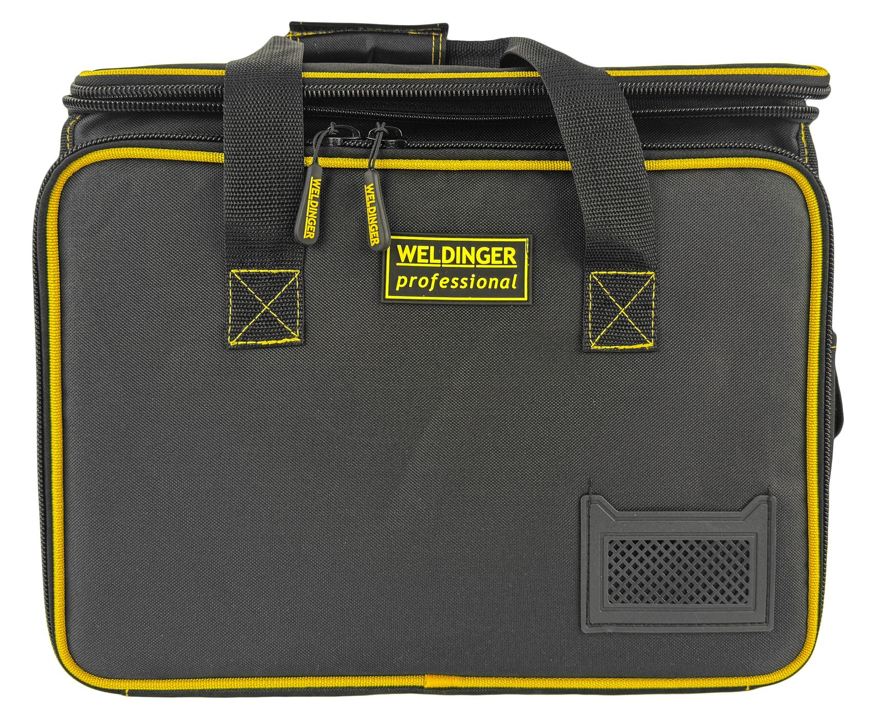 WELDINGER Werkzeugtasche Werkzeugtasche Monteur geschlossen drei Staufächer Schultergurt
