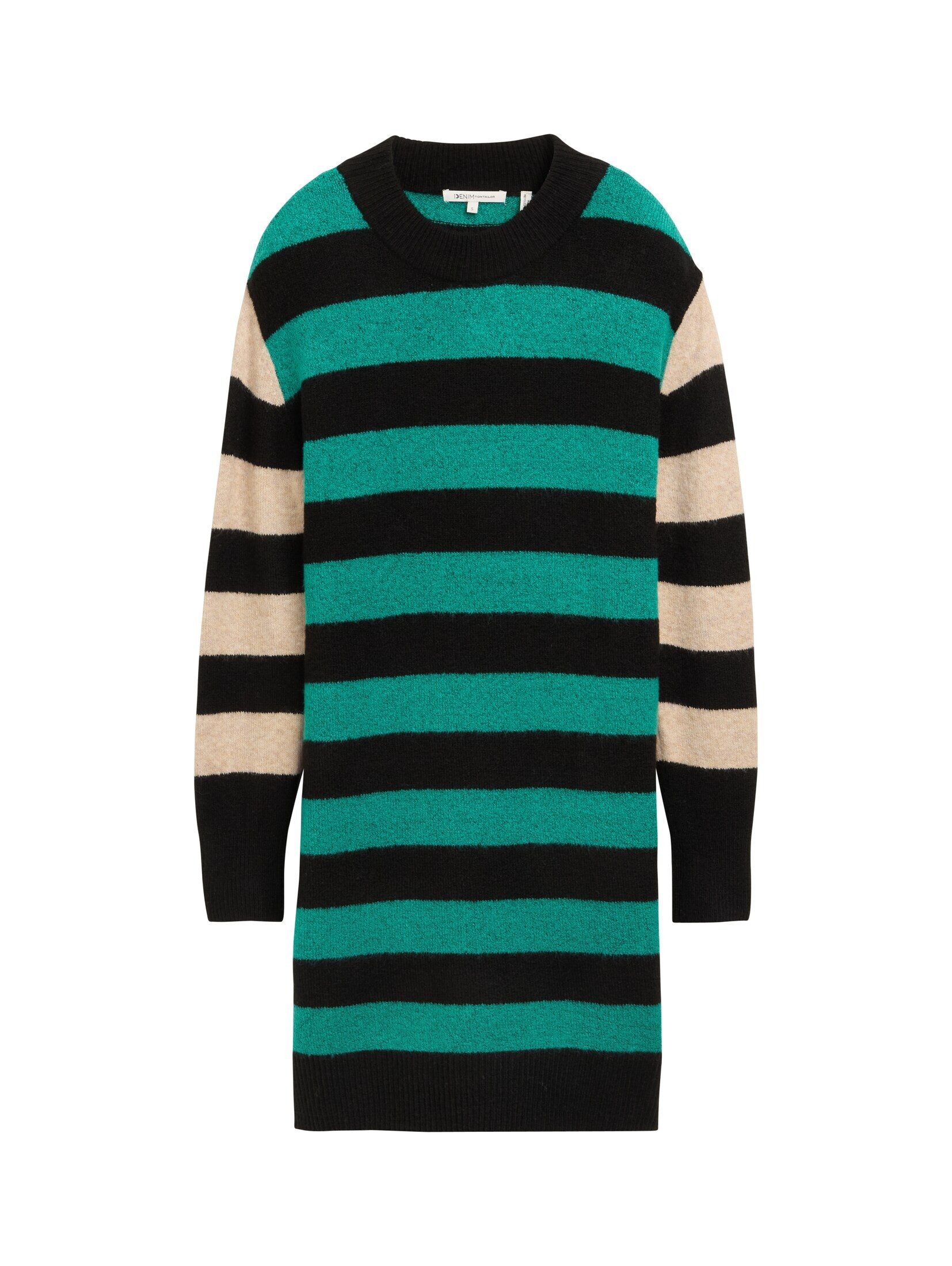 TOM TAILOR Denim Sommerkleid Mini Strickkleid günstig online kaufen