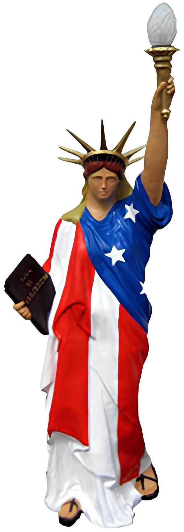 Xlmoebel Stehlampe Statuen-Freiheitsfigur Skulptur von Liberty USA New York Lampe Licht, Hergestellt in Europa