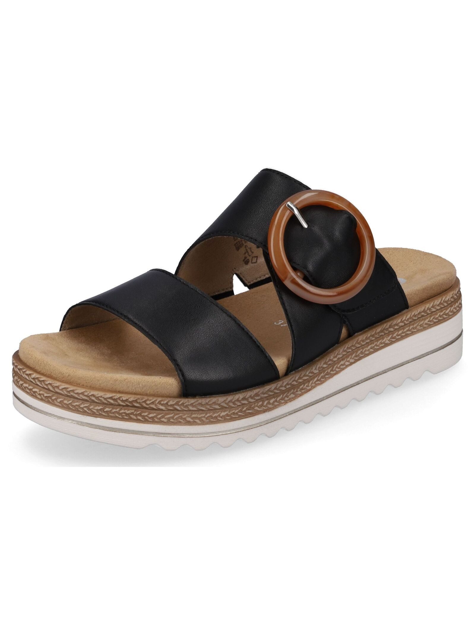 Remonte Pantoletten Glattleder Pantolette günstig online kaufen