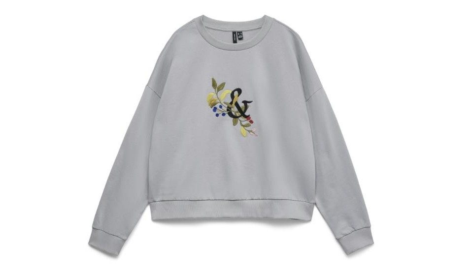 Vero Moda Sweatshirt VMMIRANDA TRINA LS SWEAT BOX JRS GA