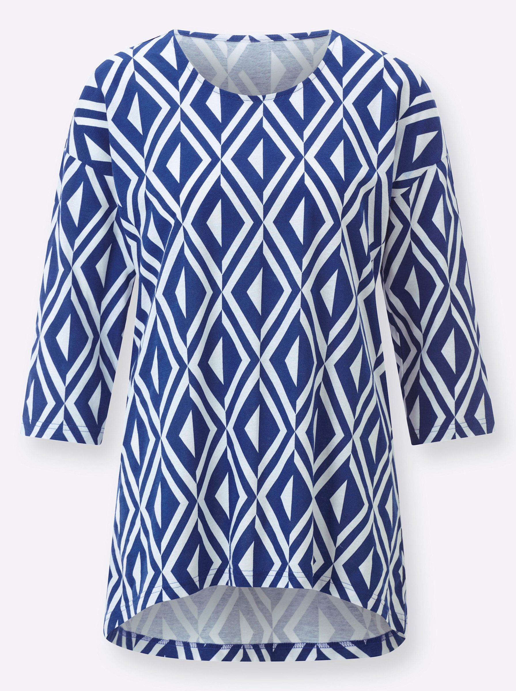 T-Shirt Longshirt 3/4-Arm