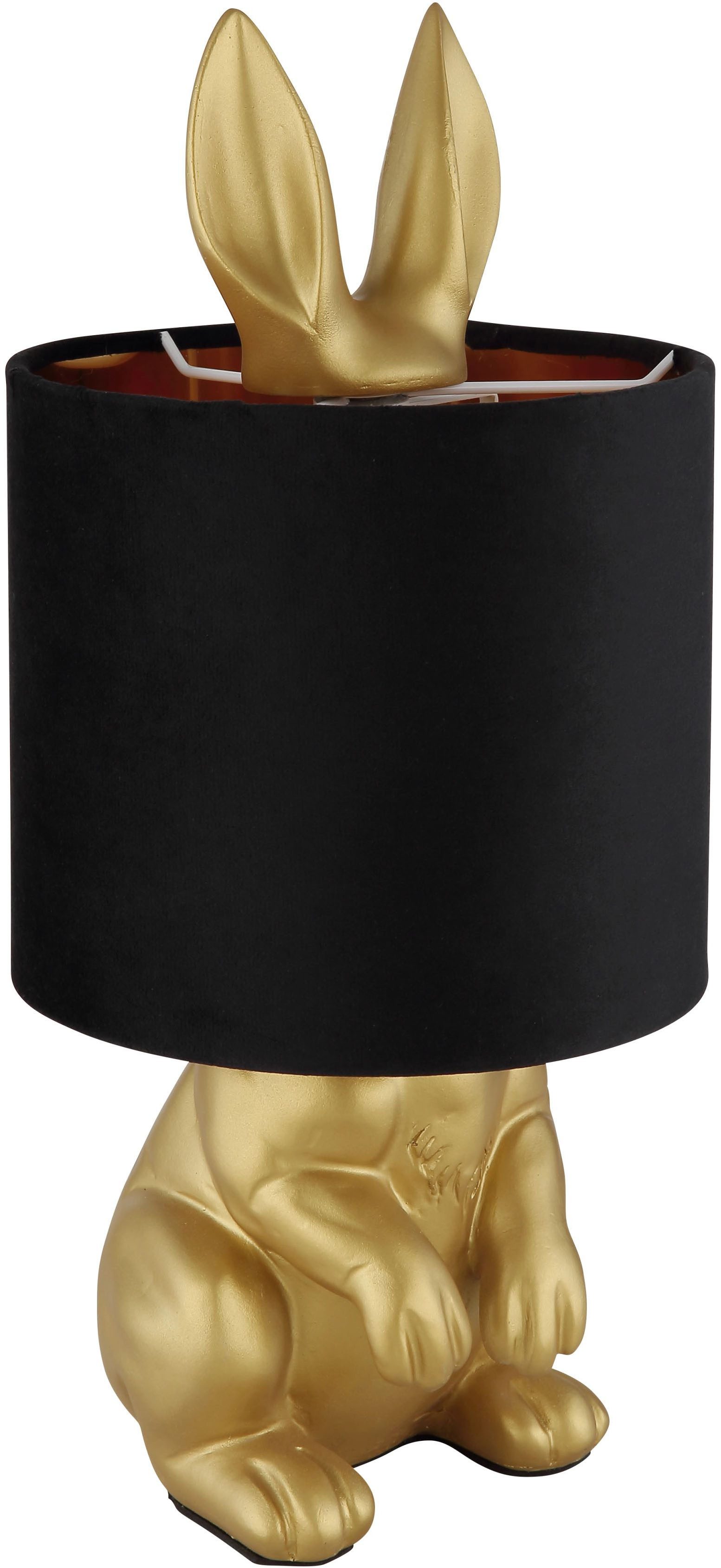 GLOBO LIGHTING Tischleuchte RABBIT, ohne Leuchtmittel, Tischlampe, Hasen Mo günstig online kaufen
