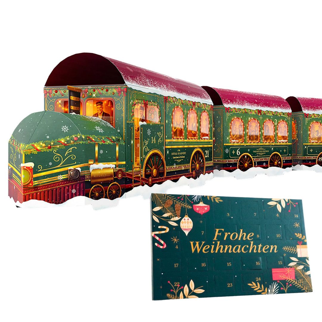 Rituals Kosmetik-Adventskalender 2026 Premium 3D + Ritual Tisch Adventskalender 2er set Damen Beauty (Set, 48-tlg), 48 tlg - 24 Beauty Produkte + 24 tlg. Tisch Advent kalender - Frauen