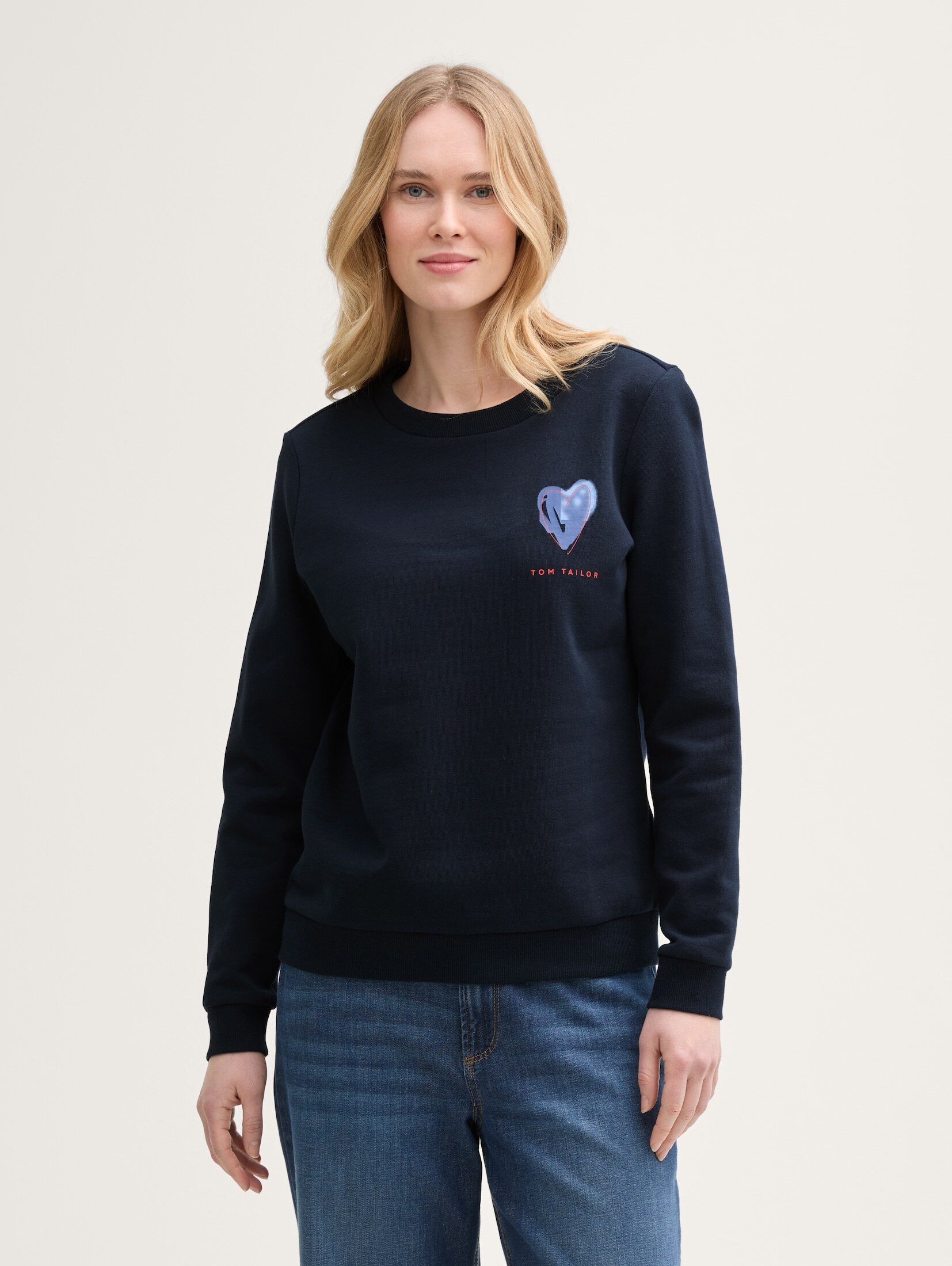 TOM TAILOR Sweatshirt Loose Fit Sweatshirt günstig online kaufen