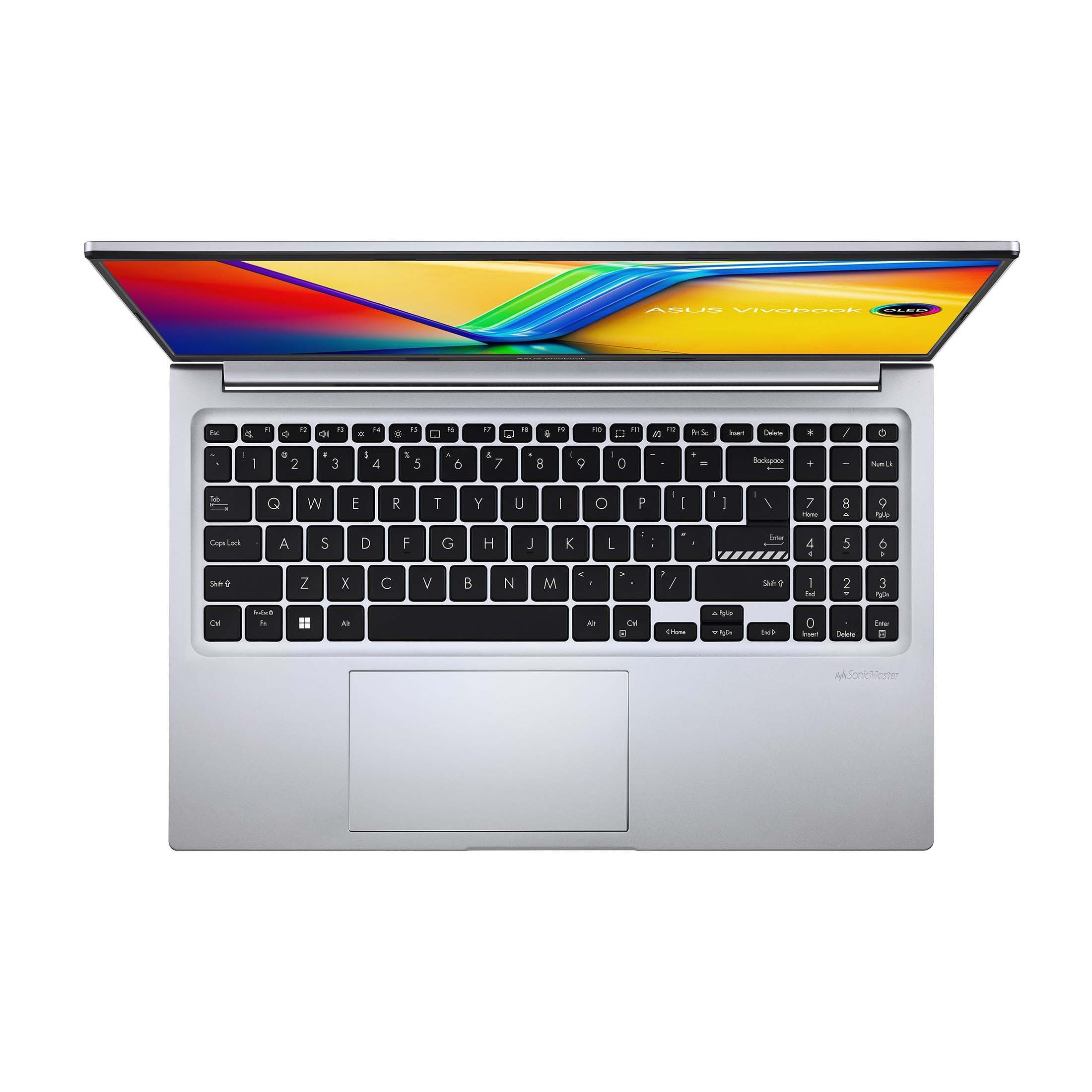 Asus 15.6" Asus Vivobook X15 OLED 2.8k Intel i9-13900H 4.5 GHz Notebook (39.6 cm/15.6 Zoll, Intel Core™ i9 13900H, 12 GB, 512 GB SSD, Windows 11)