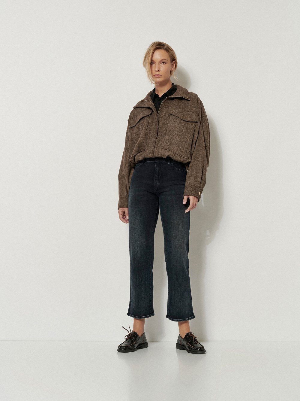 ROSNER Straight-Jeans Audrey Straight (1-tlg) aus authentischem Denim