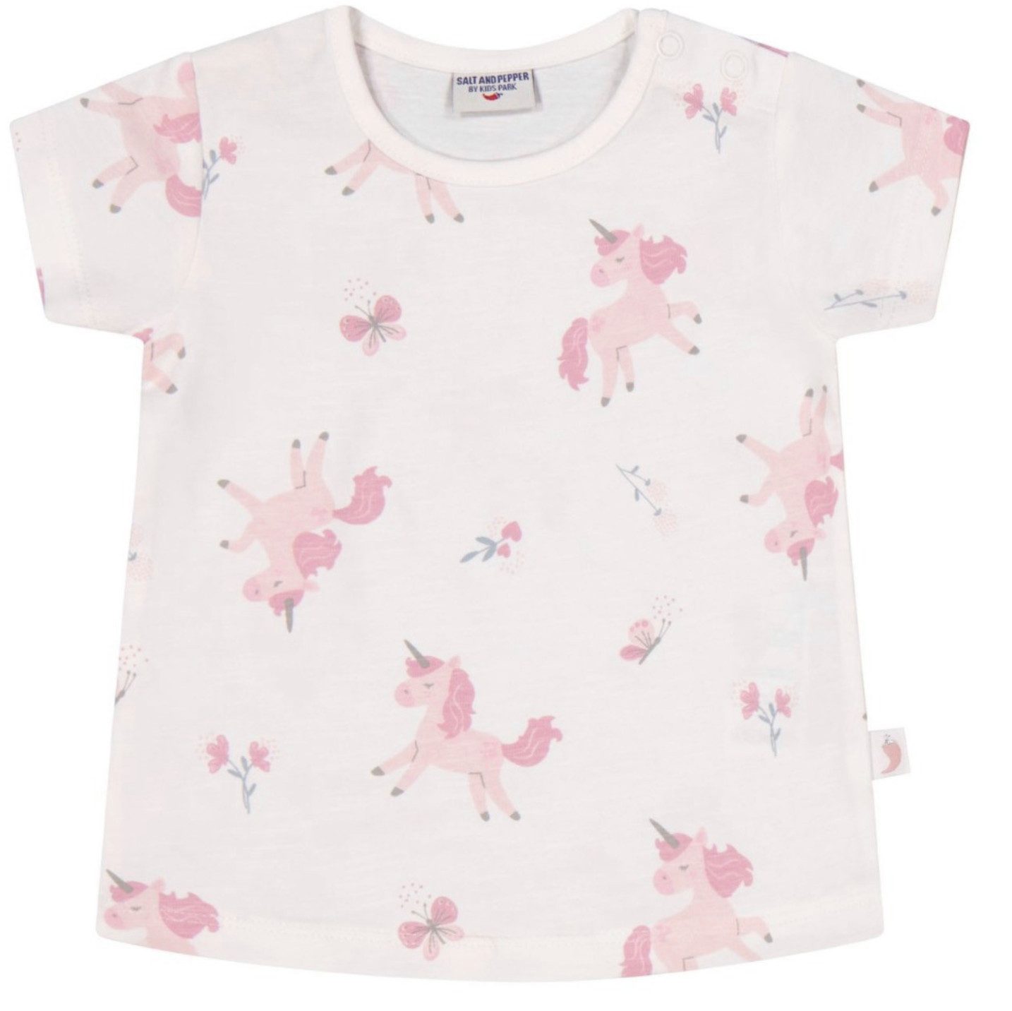 SALT AND PEPPER T-Shirt Baby T-Shirt Mädchen Bio Baumwolle Einhorn