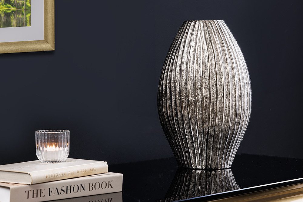 riess-ambiente Dekovase ELEGANCE 35cm silber antik günstig online kaufen