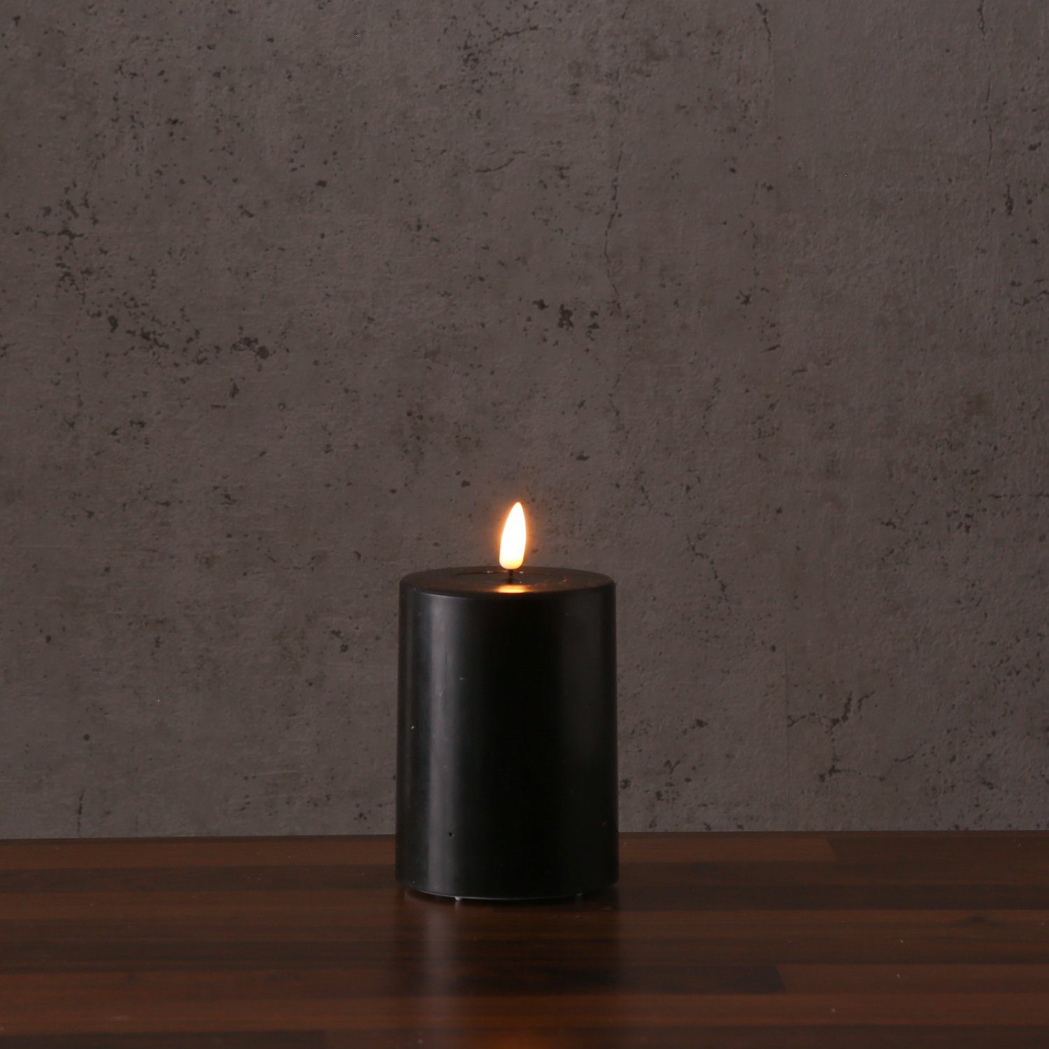 Deluxe Homeart LED-Kerze MIA Echtwachs Deluxe Wachsspiegel flackernd H: 10c günstig online kaufen