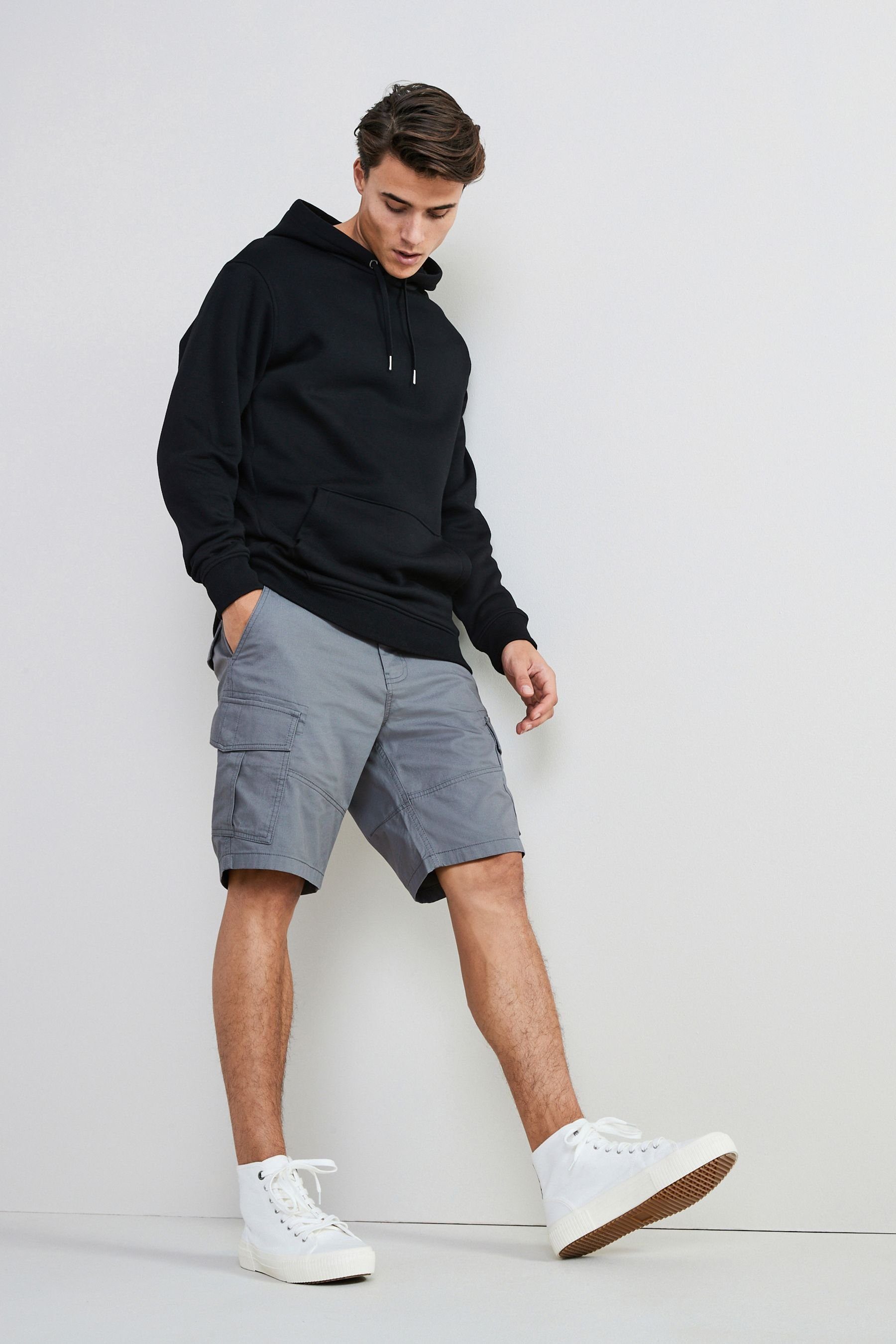 Grey Cargoshorts (1-tlg) Next