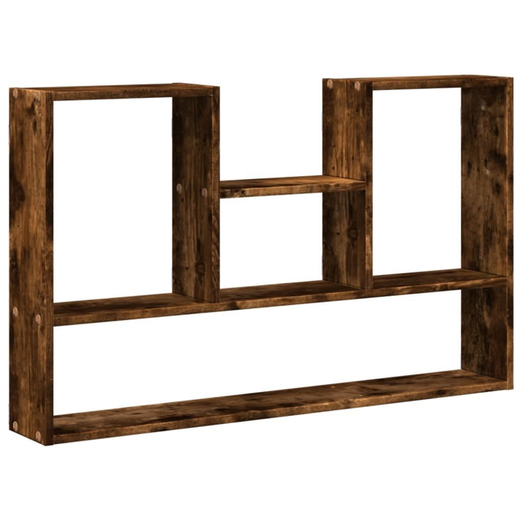 vidaXL Regal Wandregal Räuchereiche 99x15x60 cm günstig online kaufen