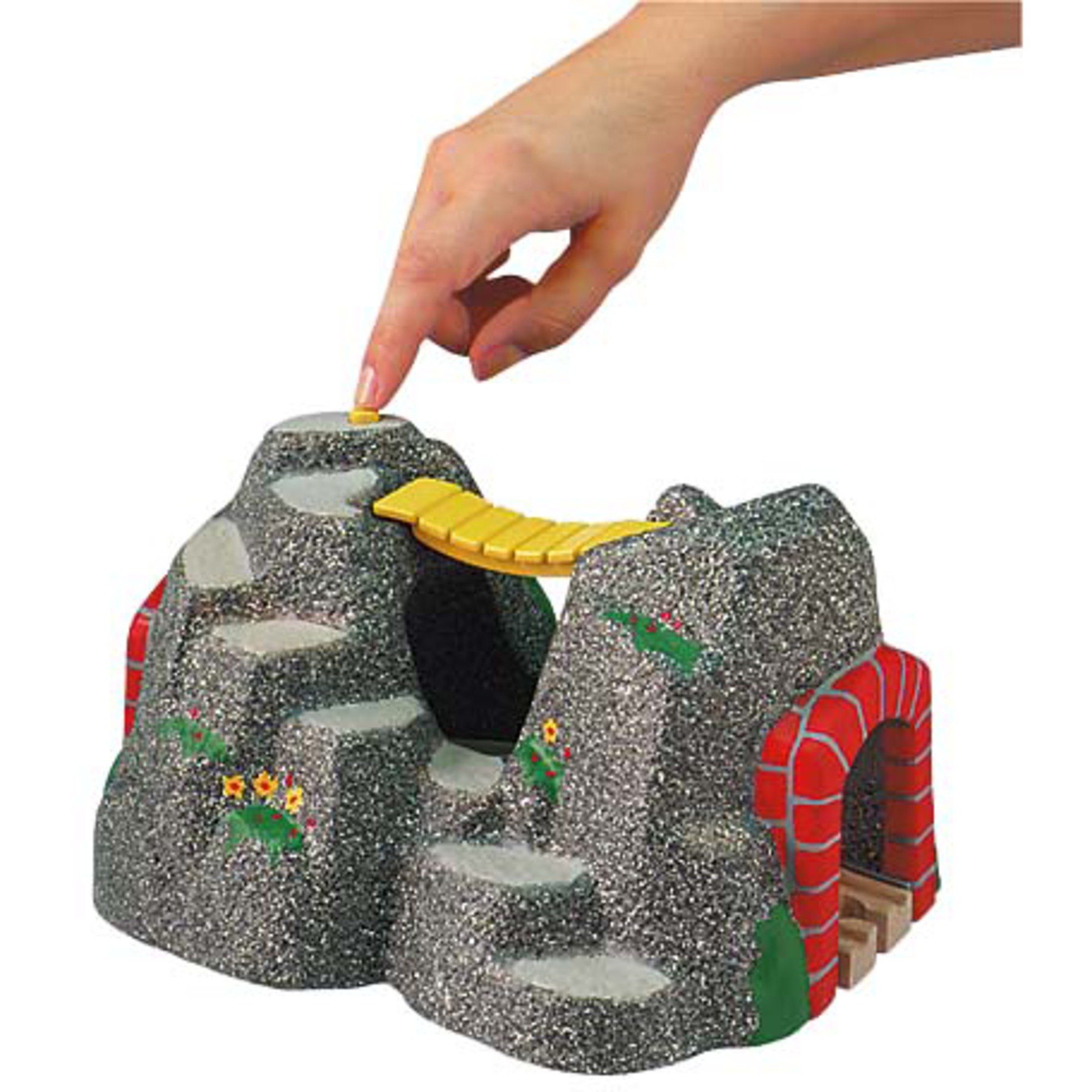 BRIO® Spielzeugeisenbahn-Set BRIO World World Magischer Tunnel, Bahn