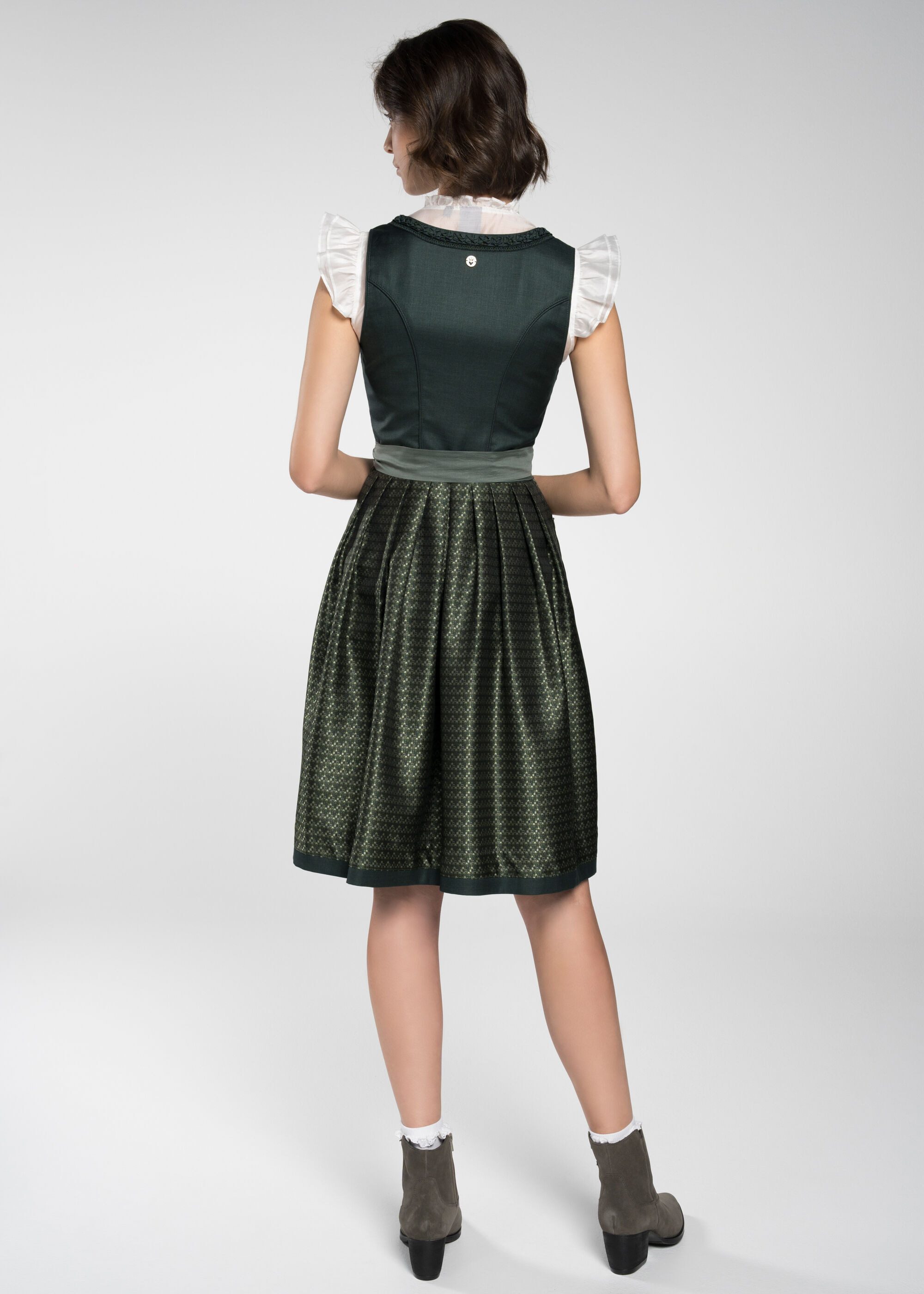 Spieth & Wensky Dirndl Fantasia (1-tlg) mit dekorativer Schürze