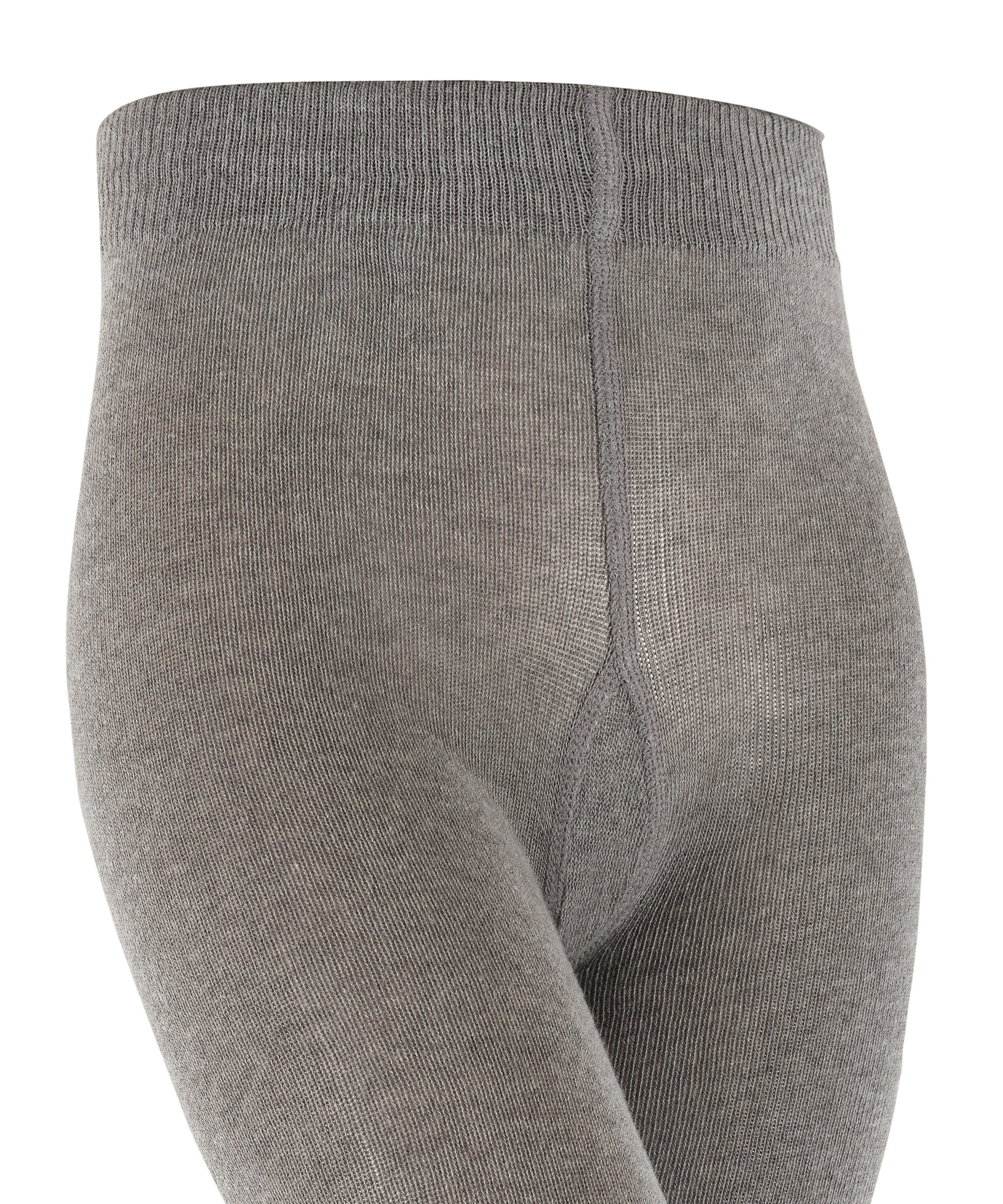 hautfreundlicher (1 aus Strickstrumpfhose light Logo Esprit Foot St) greymel. Baumwolle (3390)