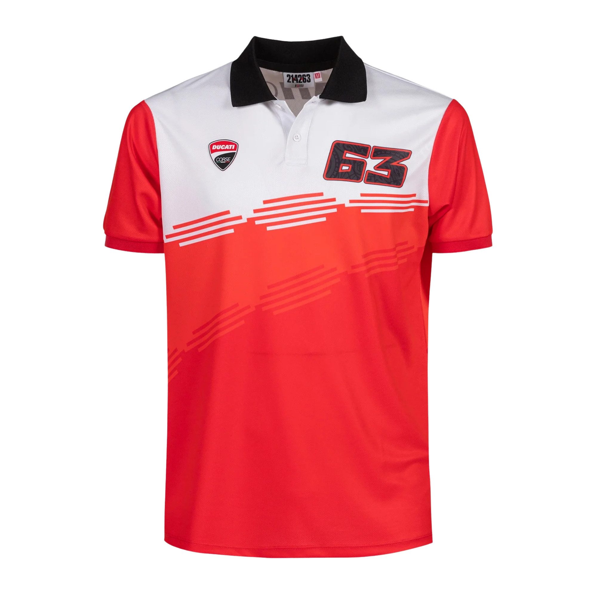 DUCATI CORSE Poloshirt Ducati Corse Poloshirt 63 Bagnaia