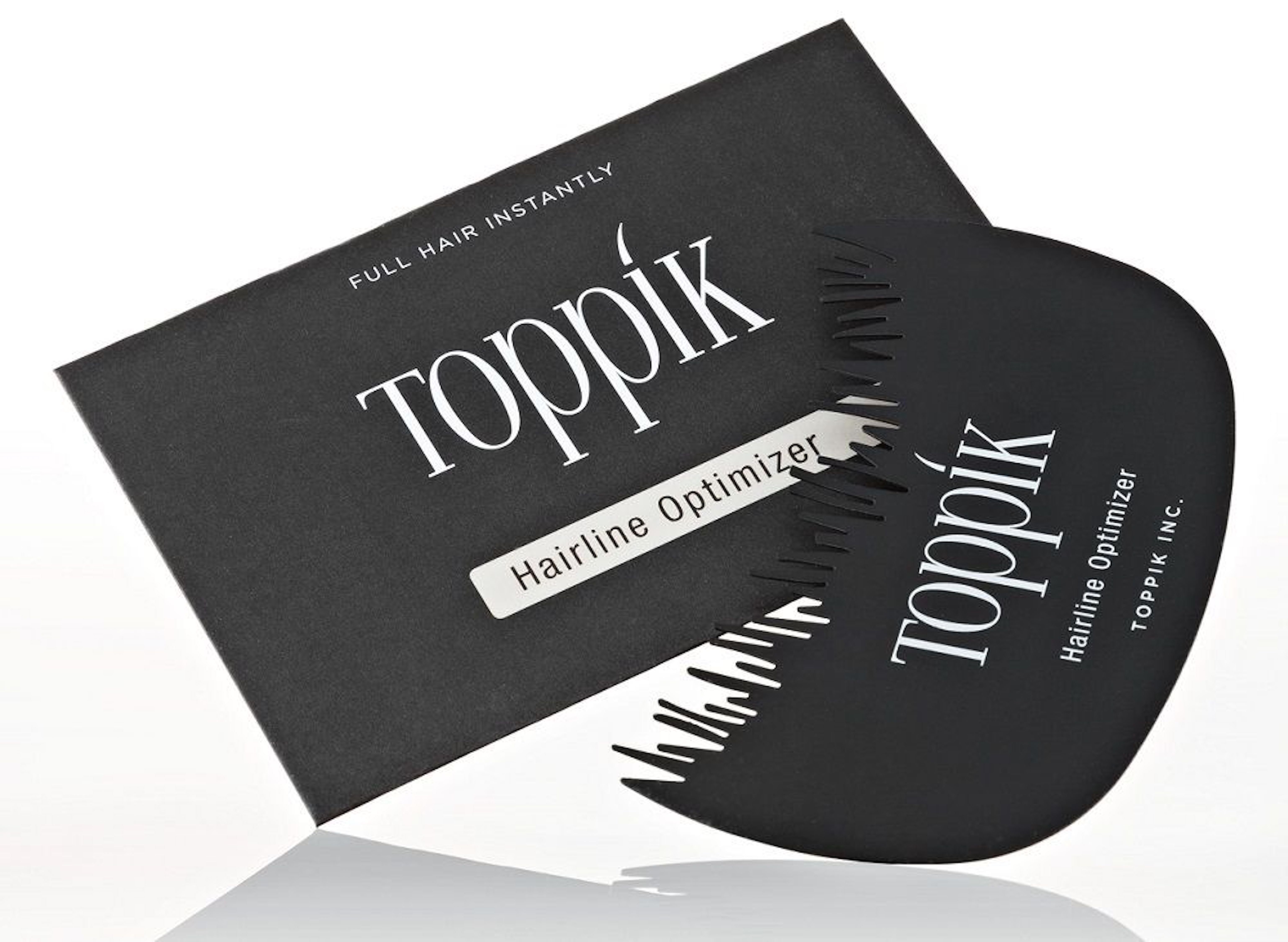 TOPPIK - TOPPIK Schütthaar, Optimizer Haarverdichtung Haarverdichter 12 Haarstyling-Set + TOPPIK Hairline gr. Hair Streuhaar - Sparangebot! Fibers, Puder Grau
