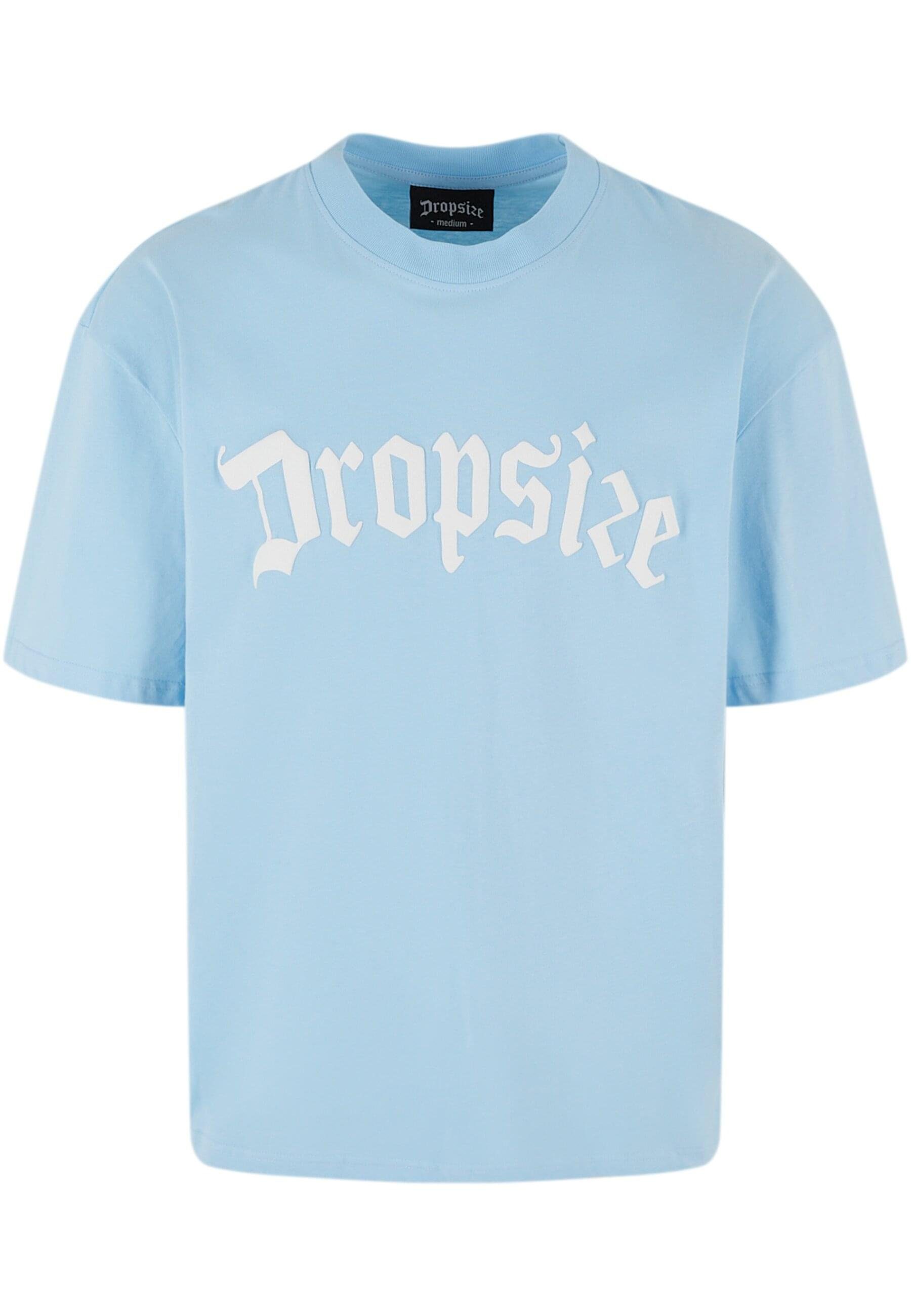 Dropsize T-Shirt Dropsize Herren Heavy Oversize Logo T-Shirt (1-tlg)