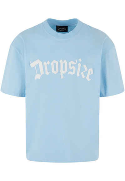 Dropsize T-Shirt Dropsize Herren Heavy Oversize Logo T-Shirt (1-tlg)