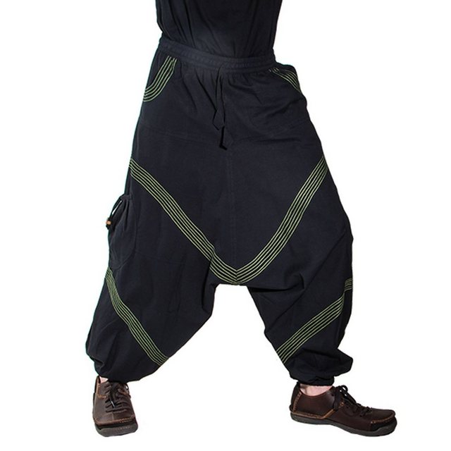 KUNST UND MAGIE Haremshose Bequeme Goa Cargo Haremshose für Herren/Unisex P günstig online kaufen
