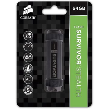 Corsair Flash Survivor Stealth 64 GB USB-Stick
