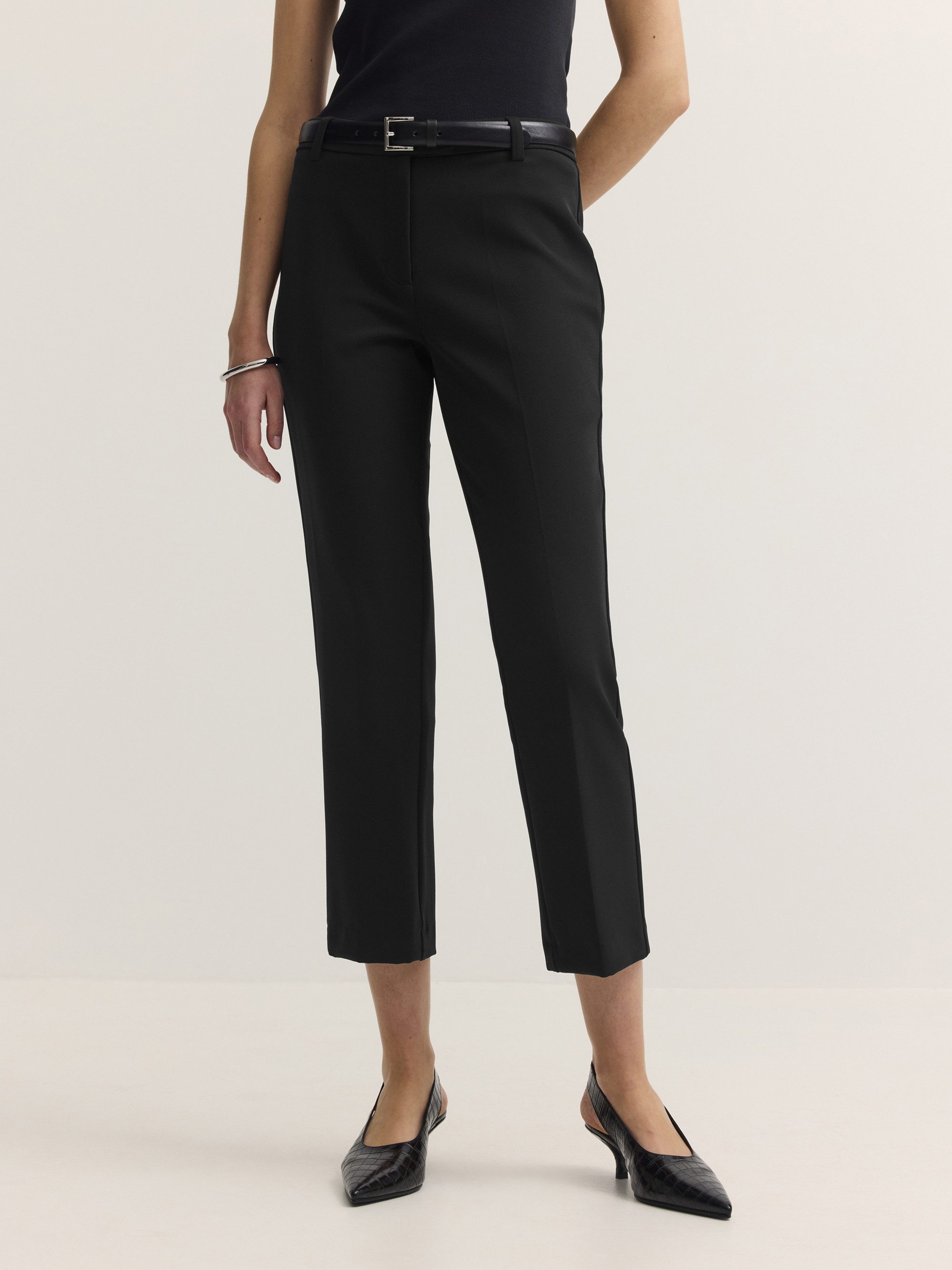 bugatti Stoffhose Modern Fit Modern Fit Stretch Schlanke Form
