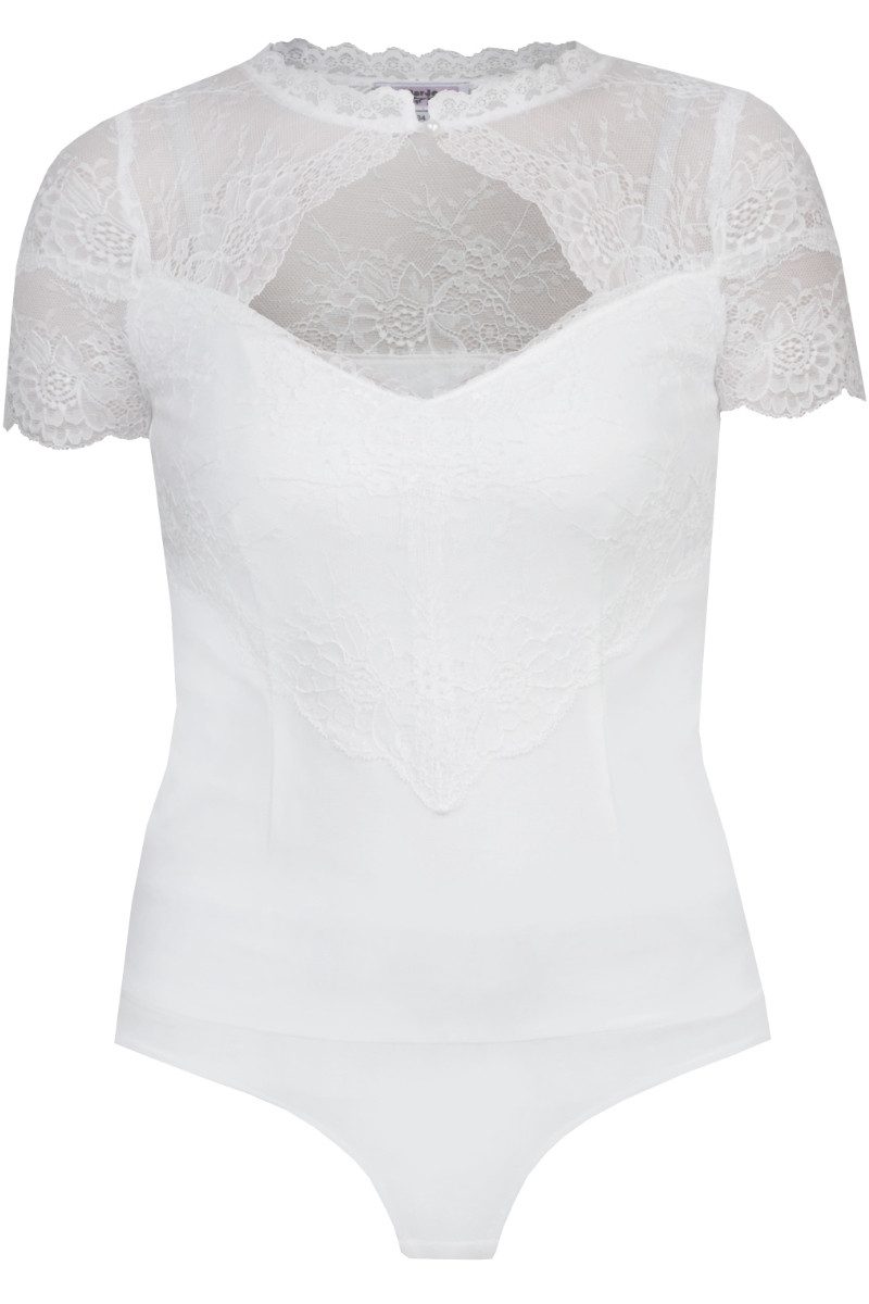 MarJo Blusenbody Blusenbody - HENNI-NINETTE - offweiß