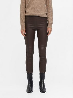 Object Leggings (1-tlg) Plain/ohne Details, Drapiert/gerafft