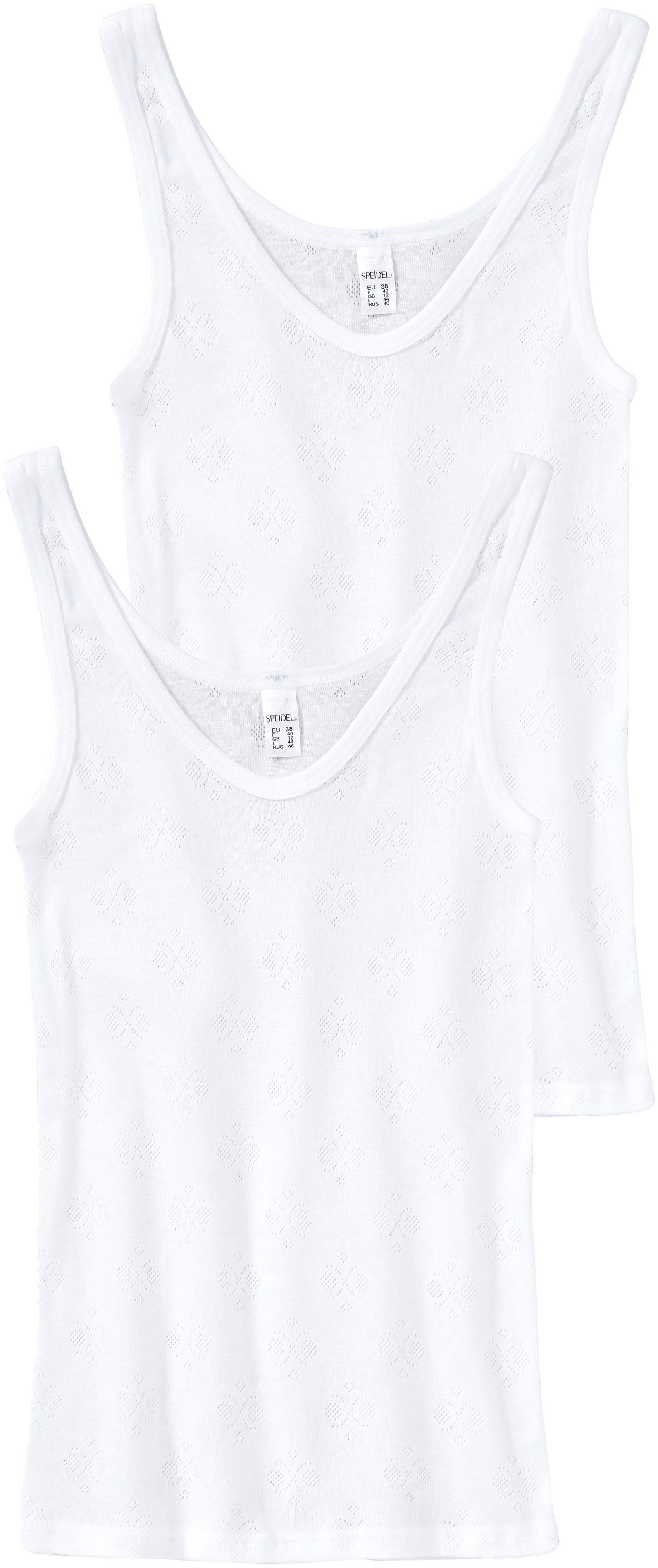 Speidel Achselhemd Nora (2er Pack) Keine störenden Seitennähte, Baumwolle, günstig online kaufen