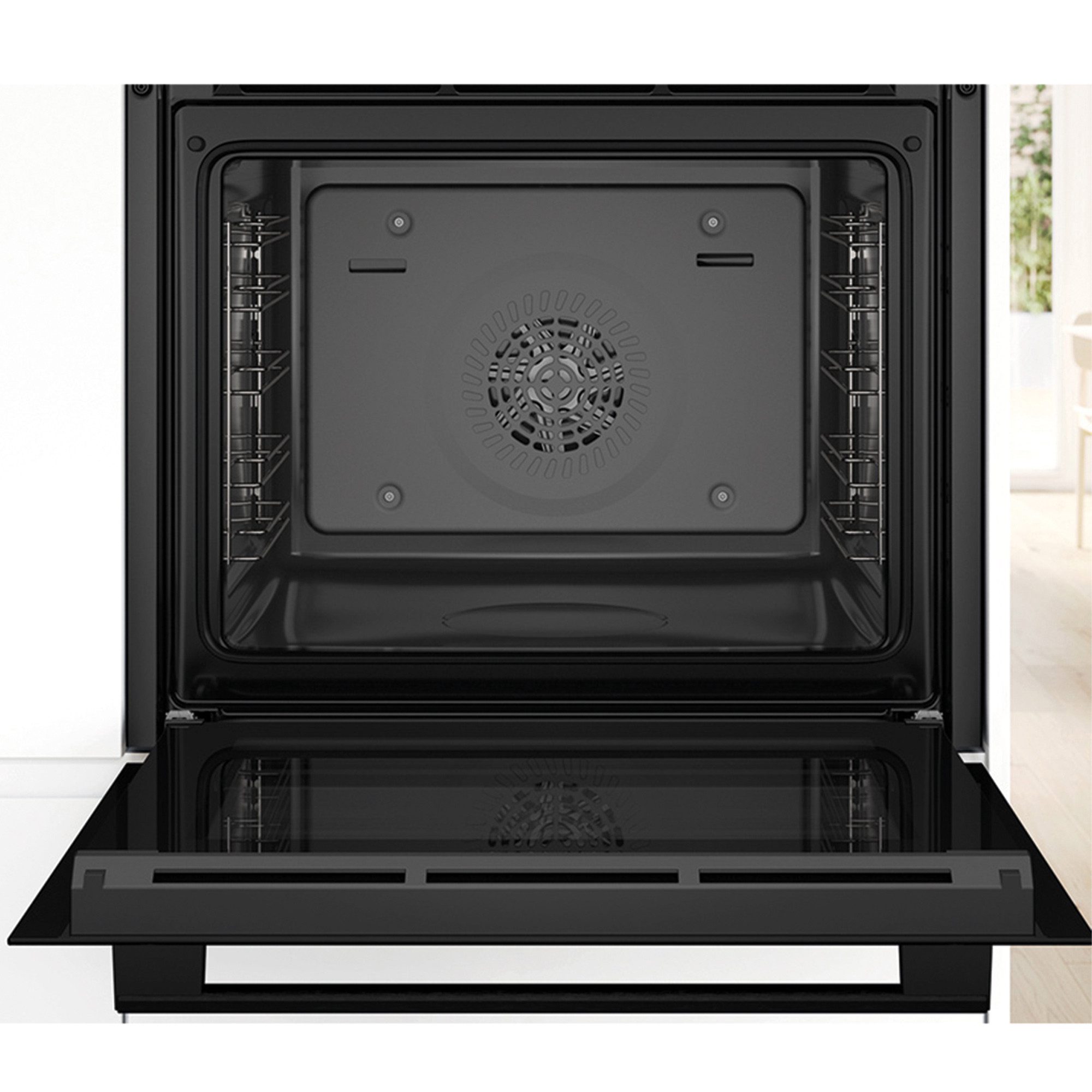 BOSCH Backofen-Set HBD635CS64, 3D-Heißluft, AutoPilot 10, PowerBoost-Funktio, Bräterzone