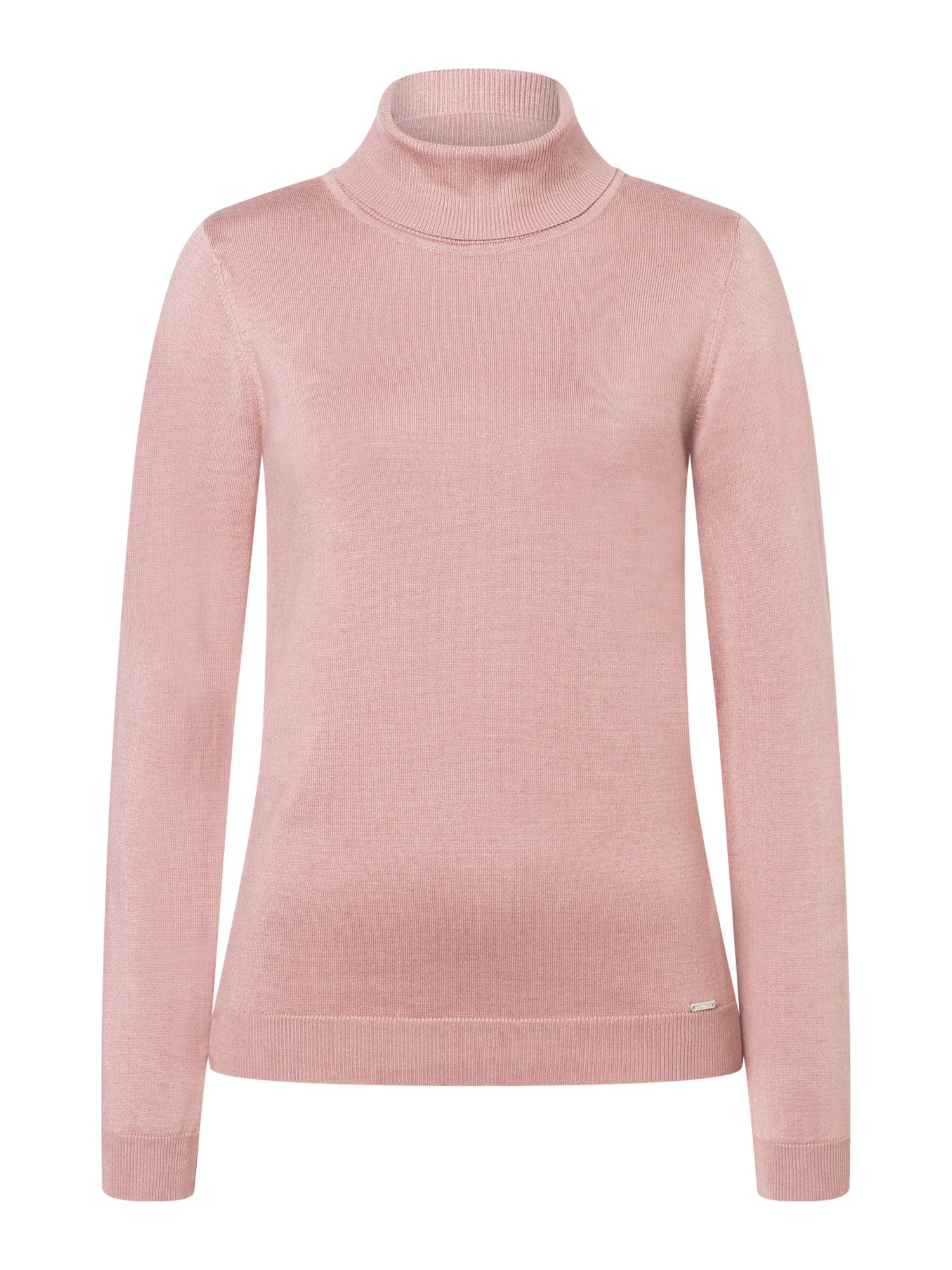 MORE&MORE Rollkragenpullover figurbetonter Rollkragenpullover