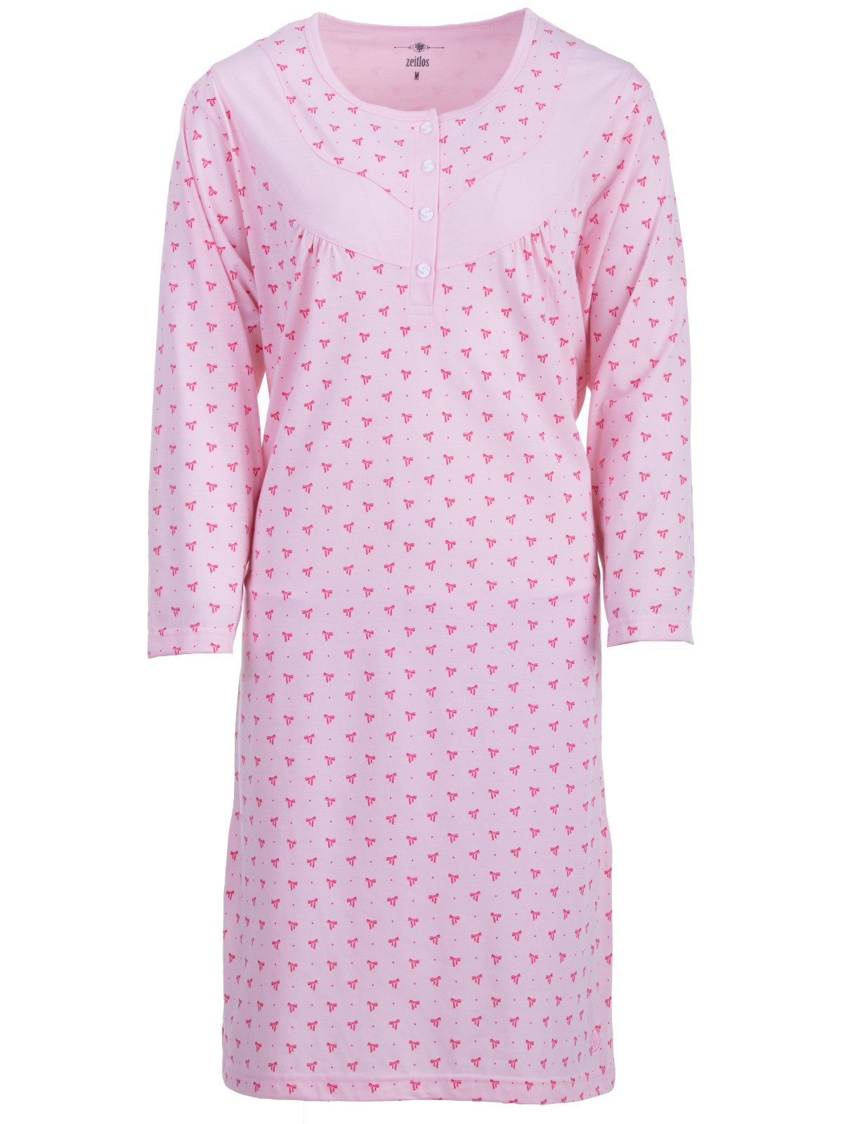 zeitlos Nachthemd Nachthemd Langarm - Helene Chrysantheme günstig online kaufen