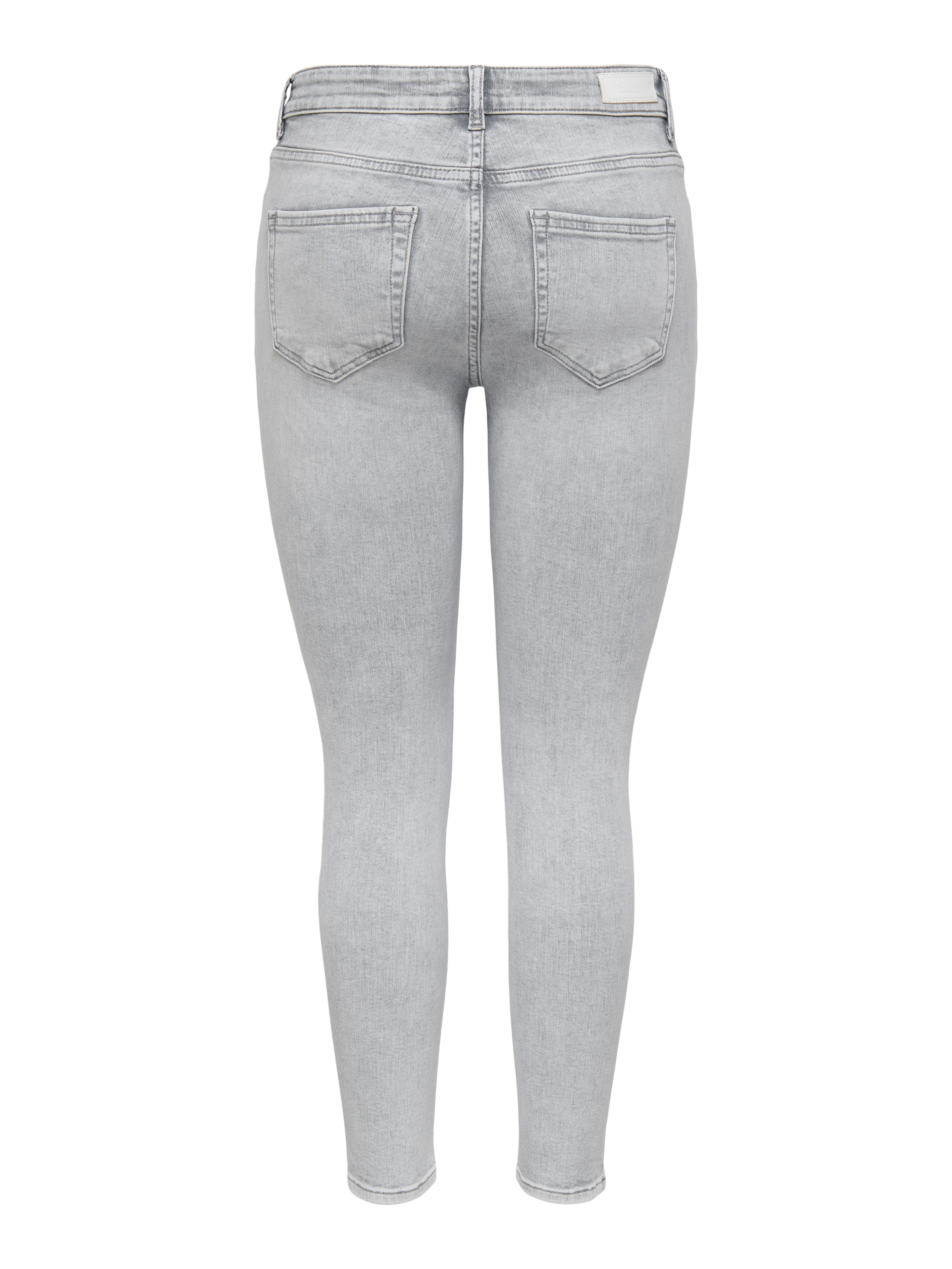 ONLY Skinny-fit-Jeans ONLBLUSH HW ANK RW DESTROY SKINNY DNM mit Destroyed Effekt