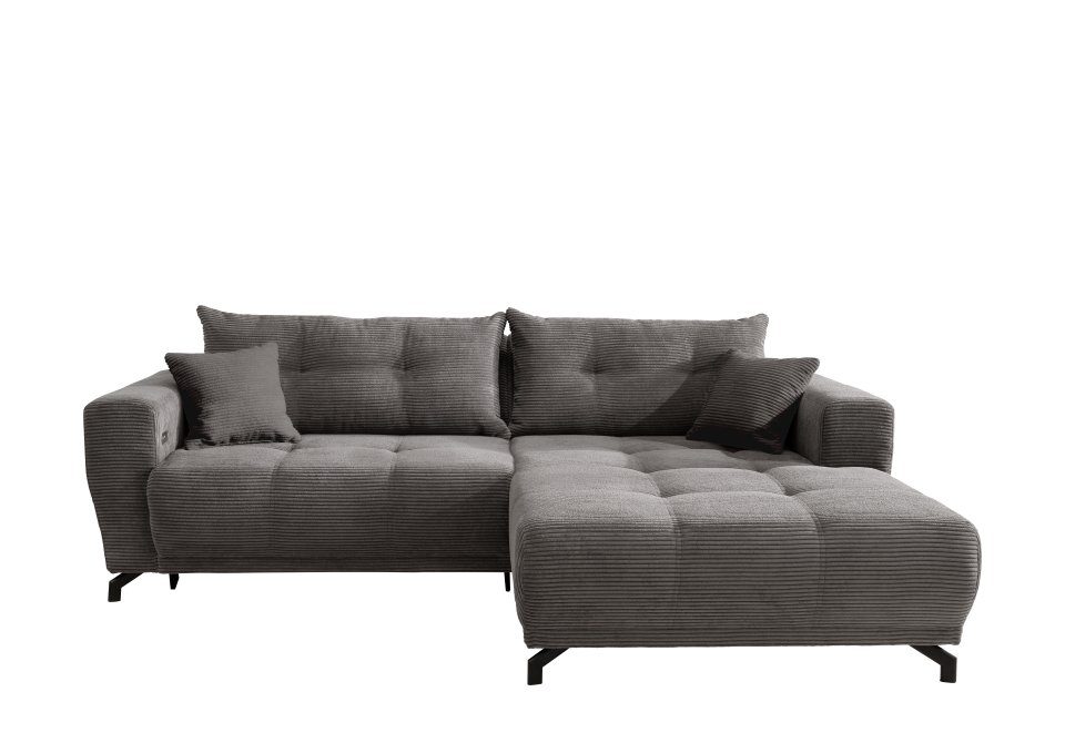 Myhomelando Ecksofa Cord Renegade L-Form, Elektrofunktion, günstig online kaufen