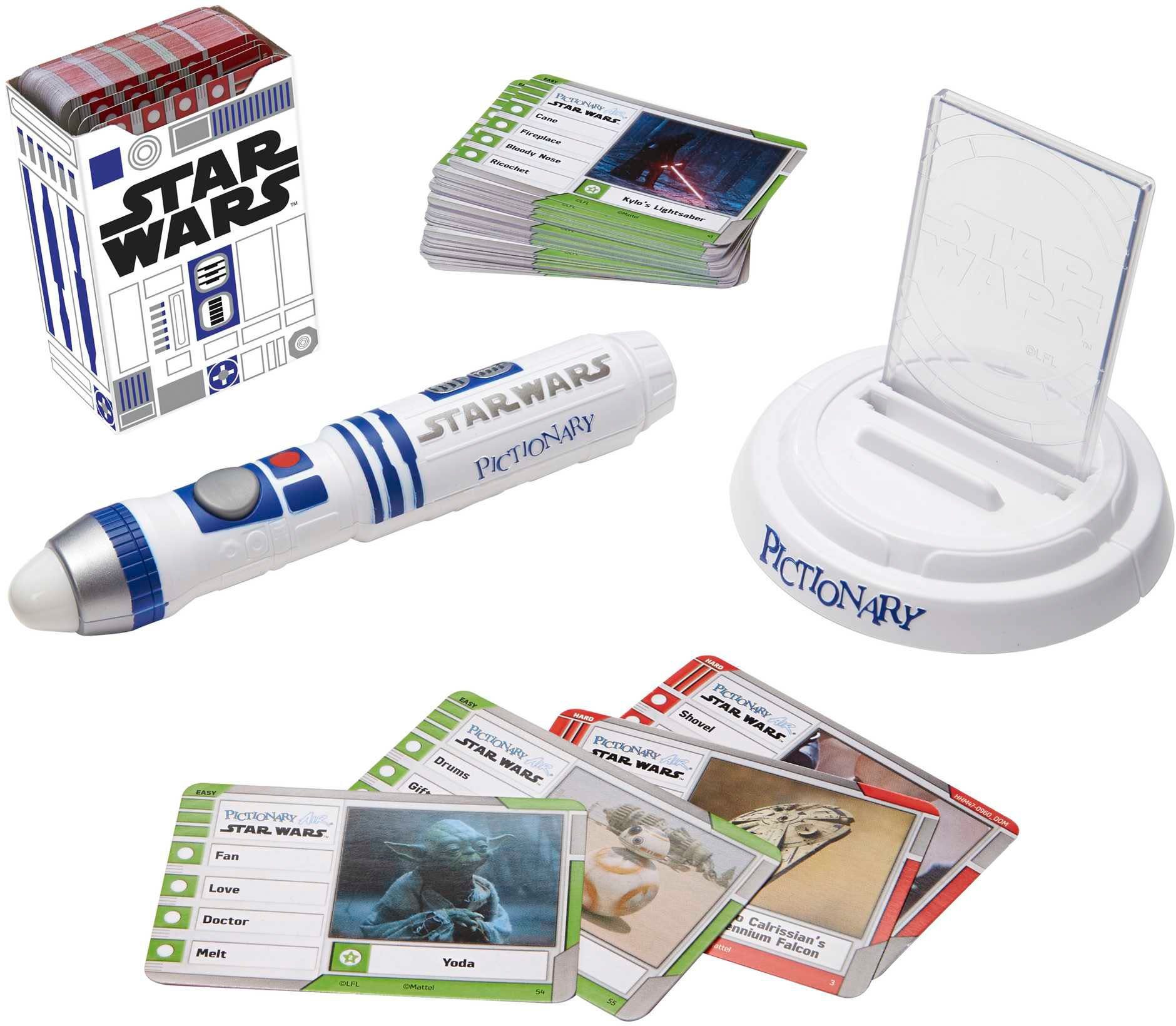 Mattel games Spiel, Familienspiel Pictionary Air Star Wars