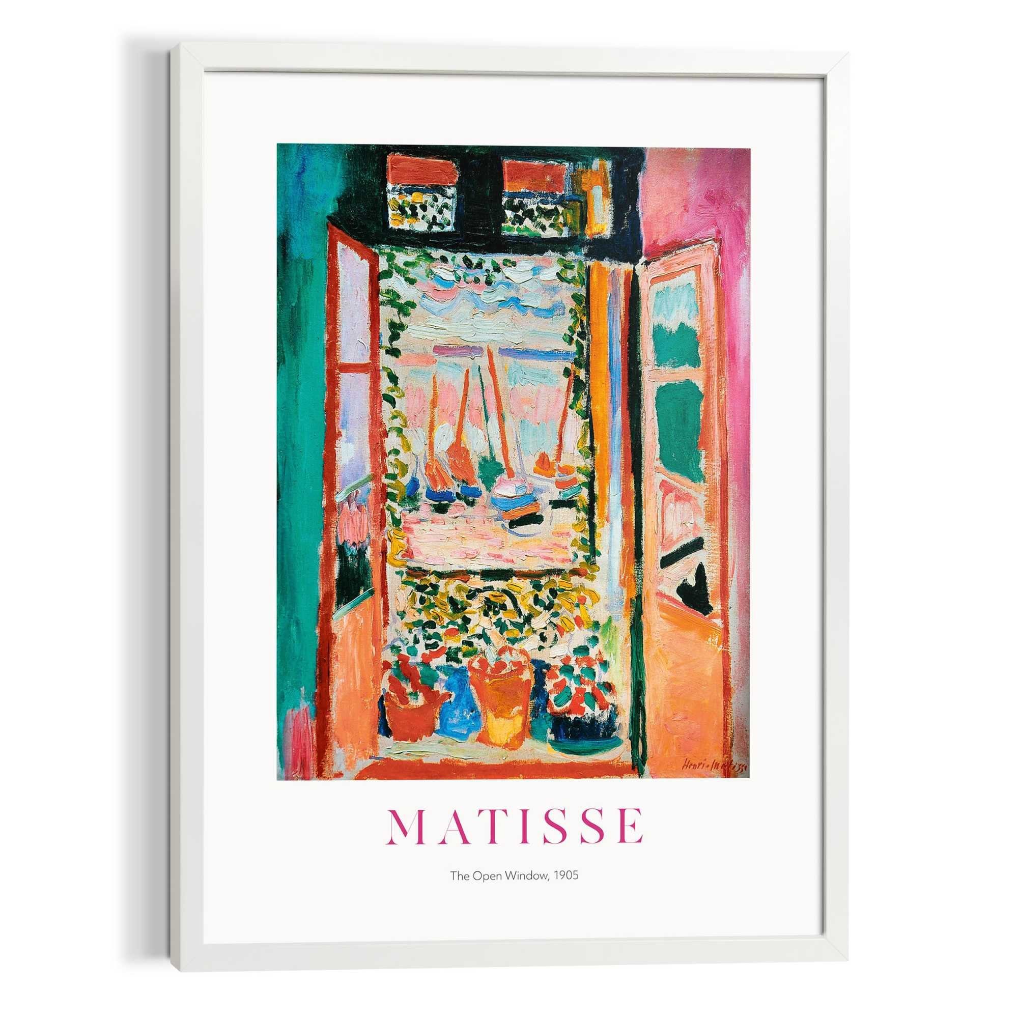 Reinders! Leinwandbild Matisse - window