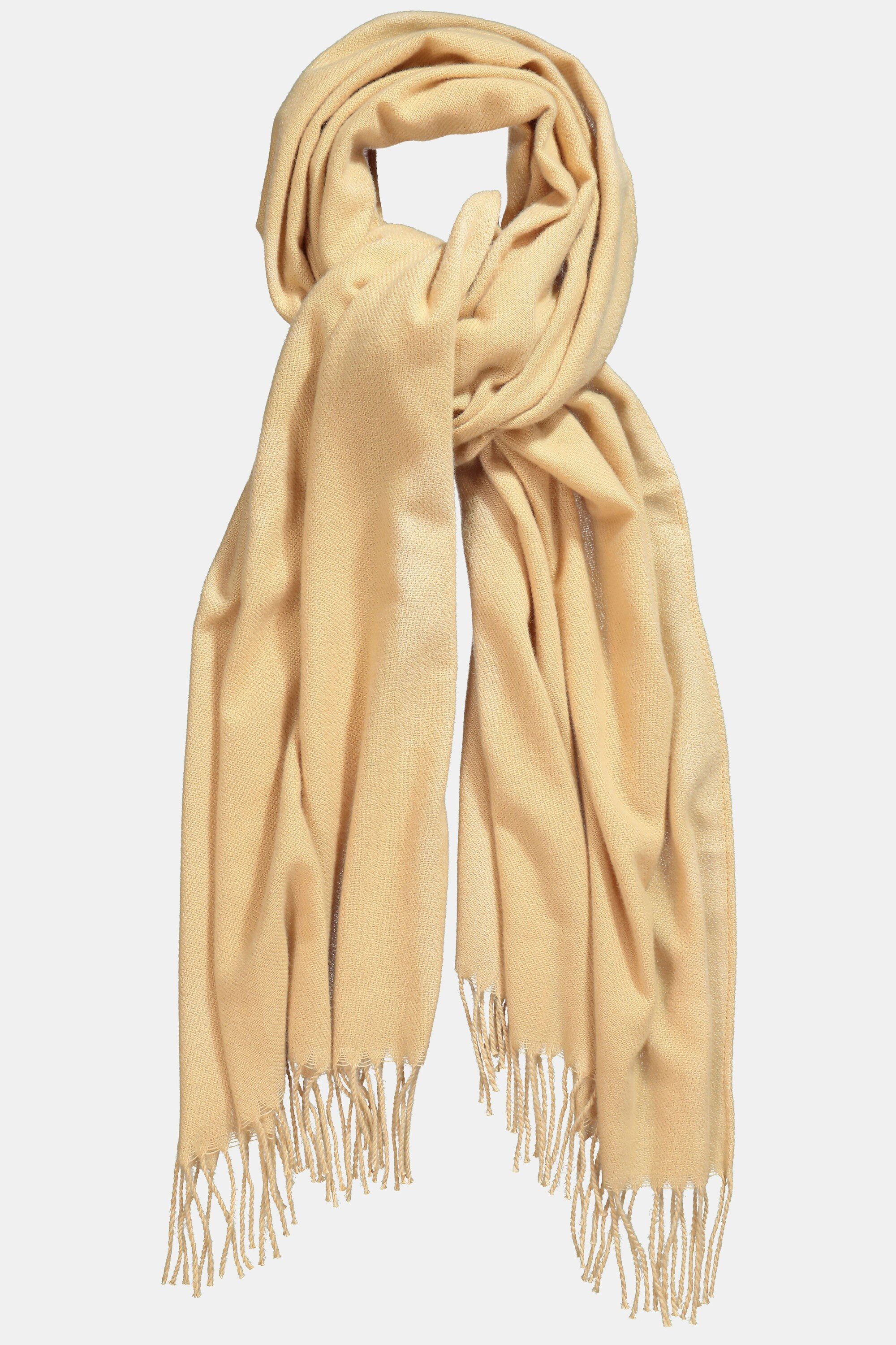 Ulla Popken Halstuch Schal einfarbig recycelt