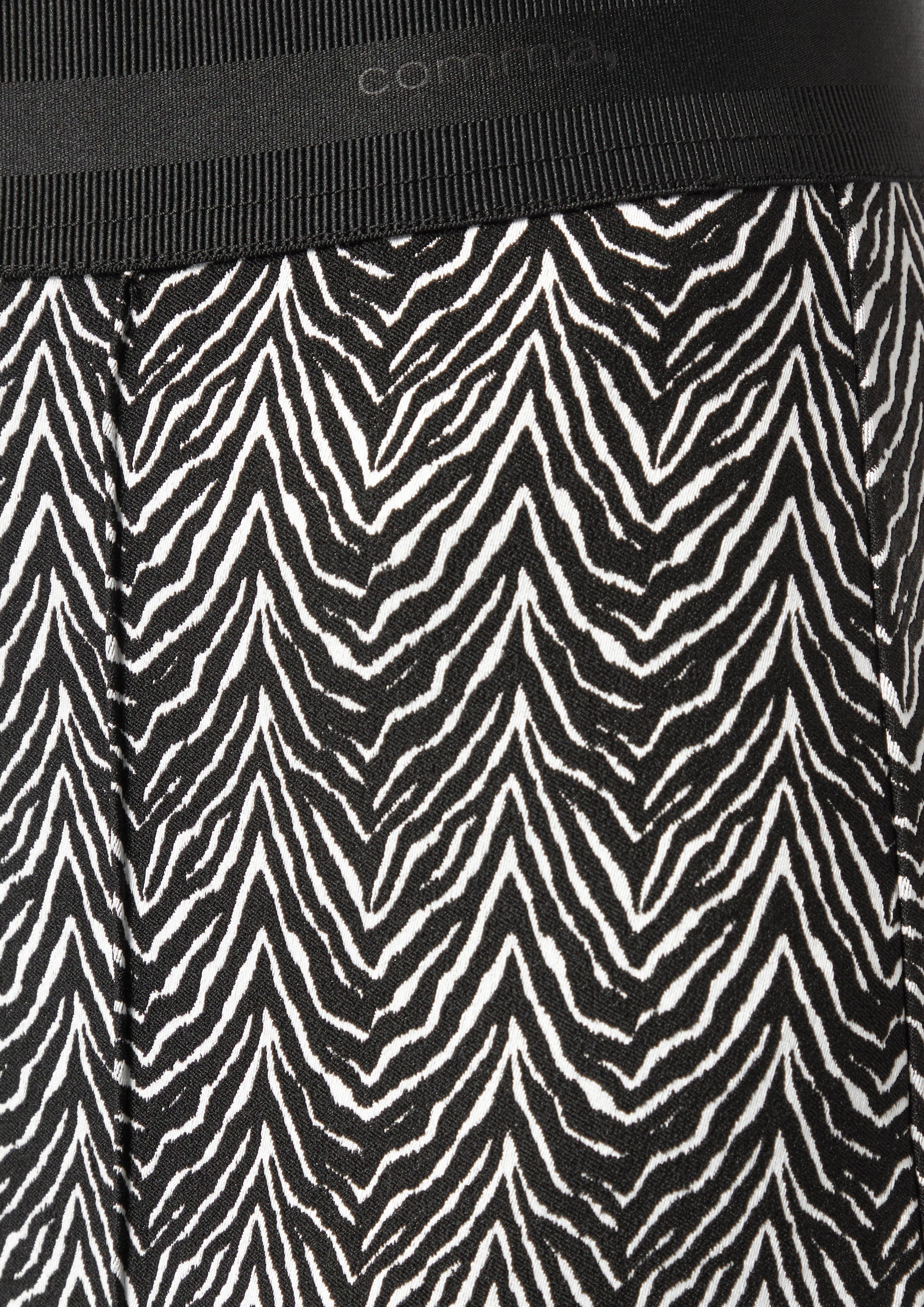comma Stoffhose Schmale Hose aus Jacquard günstig online kaufen
