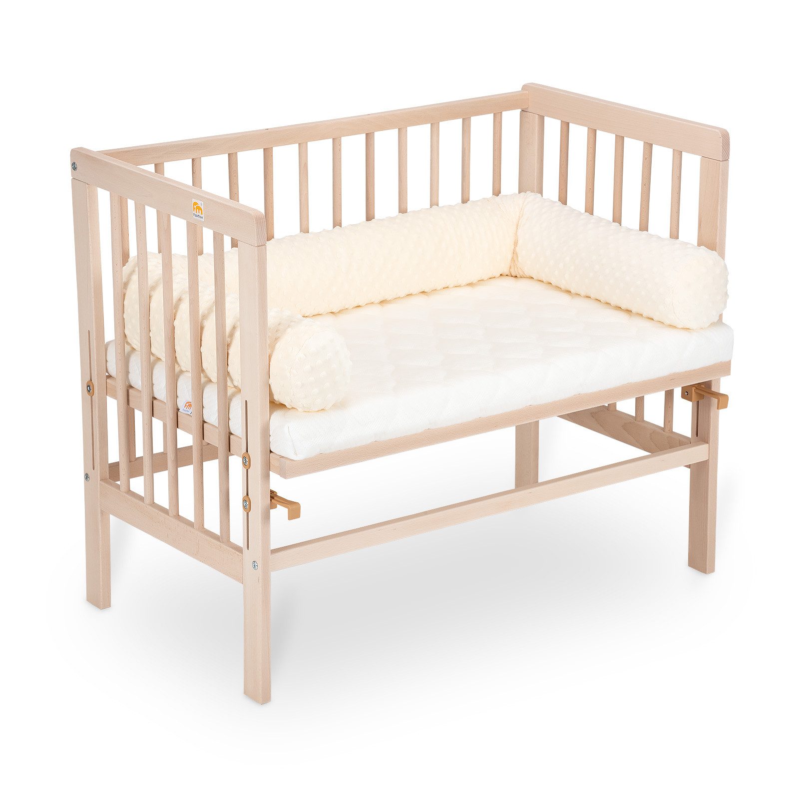 Beistellbett Babybett Basic Natur