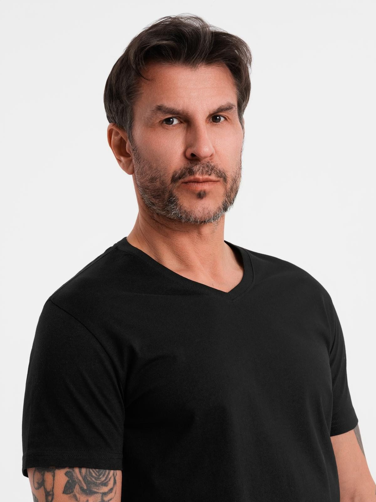 OMBRE T-Shirt BASIC Herren T-Shirt aus günstig online kaufen