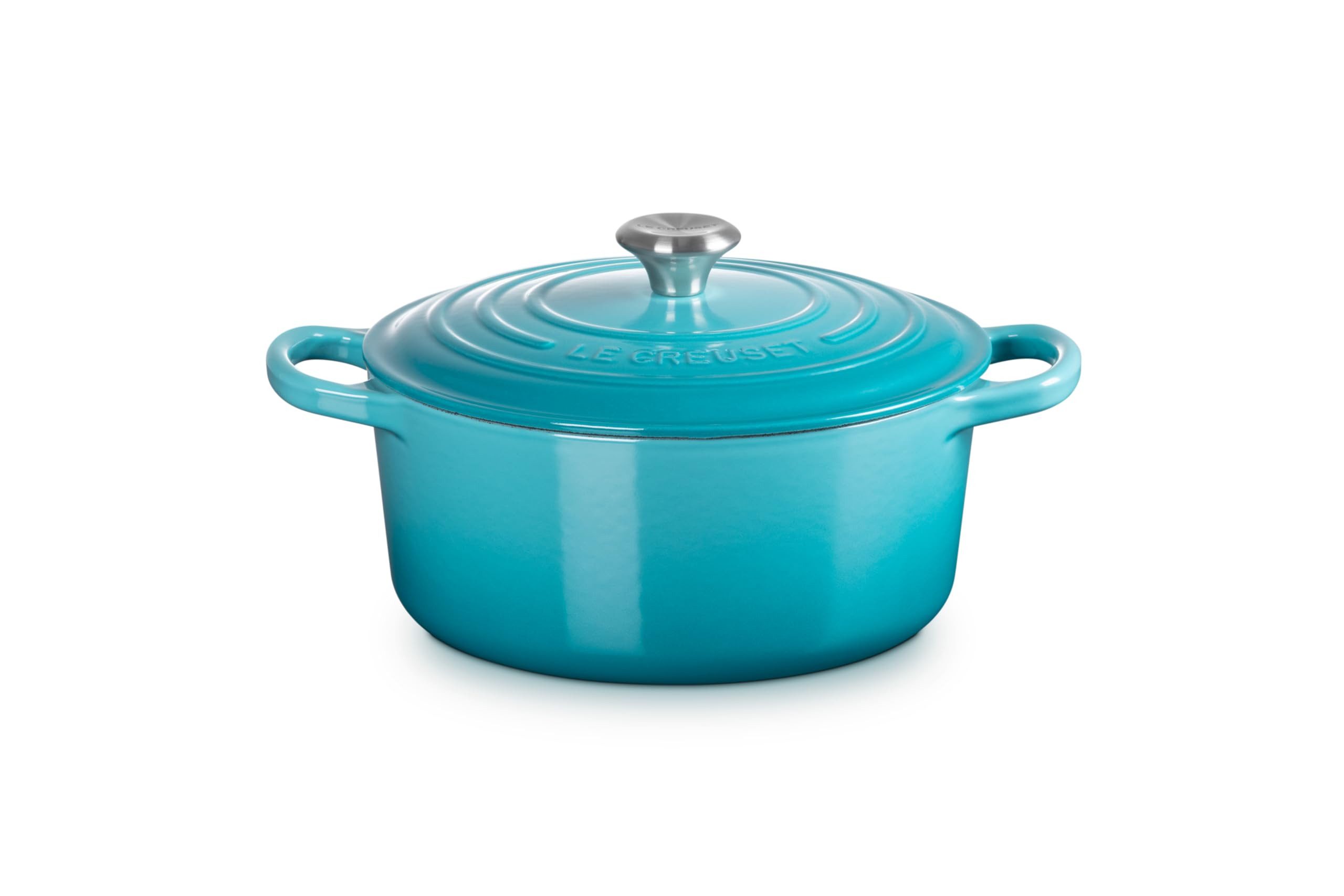 LE CREUSET Bräter Signature Gusseisen-Bräter, Gusseisen, Ø 22 cm, Karibik, 21177221702430