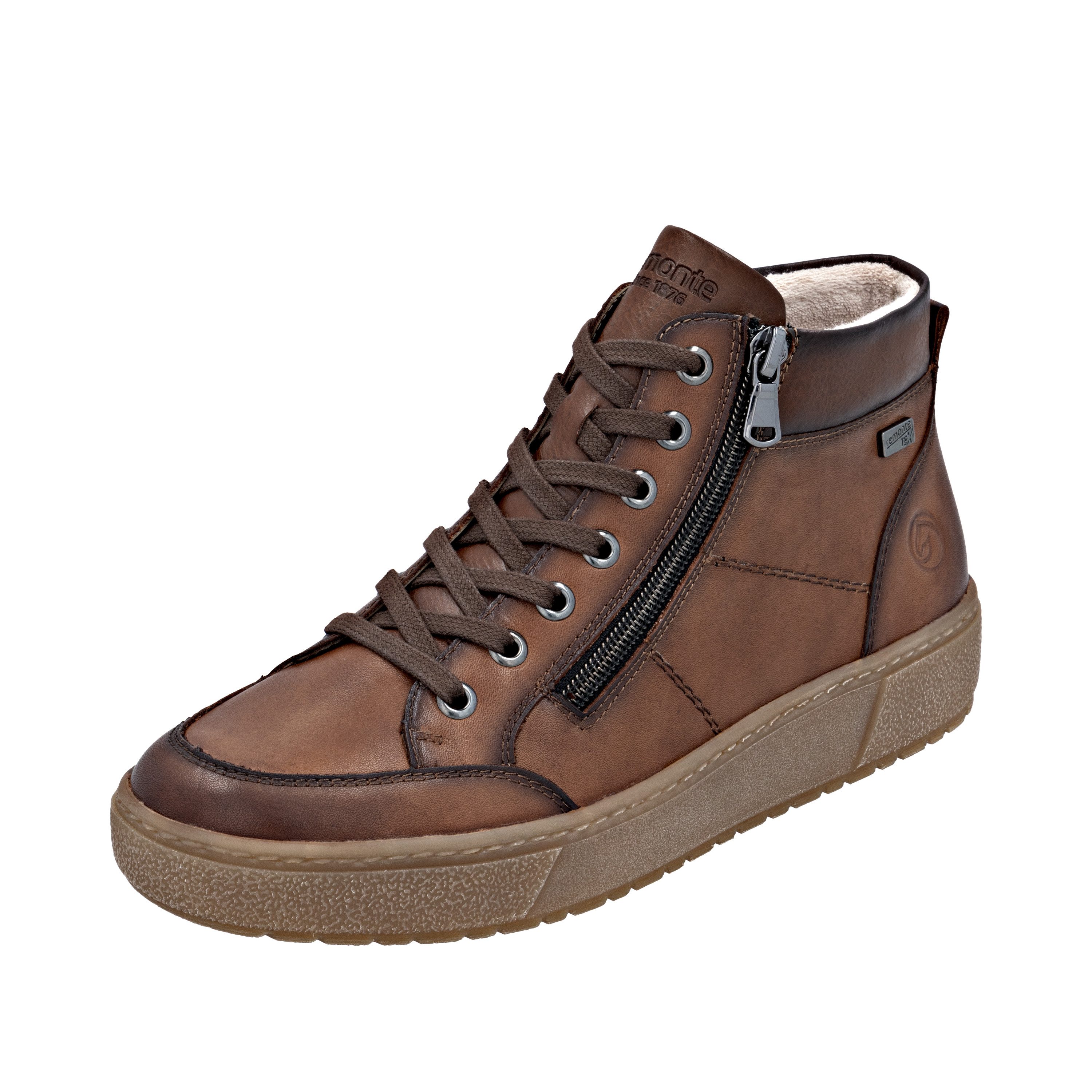 Remonte Plateausneaker Winterstiefelette, Casual Boots mit wasserabweisender TEX-Membran