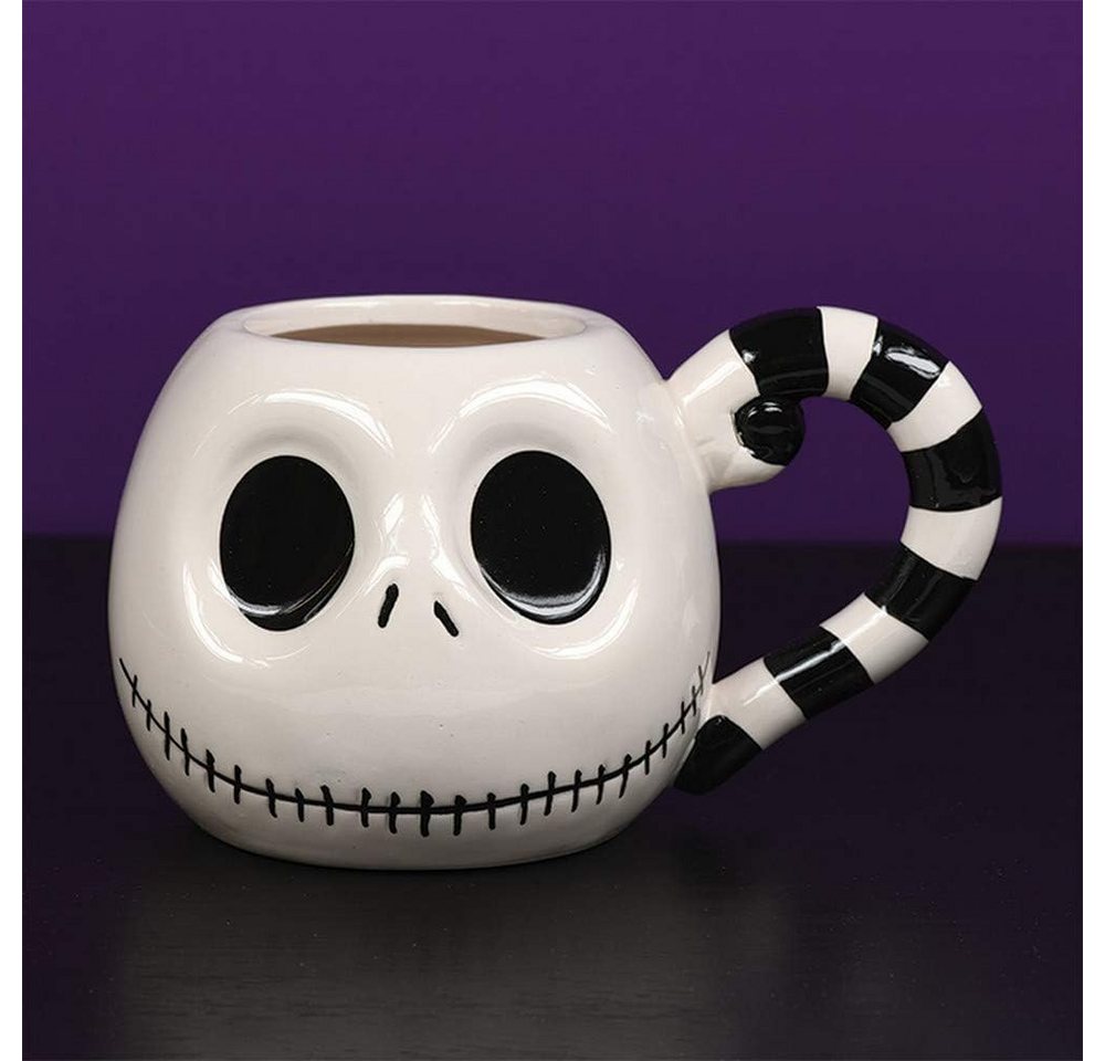 PYRAMID Tasse Nightmare Before Christmas 3D Shaped Tasse Jack's Head, 1-tlg., Qualitativ hochwertige Tasse